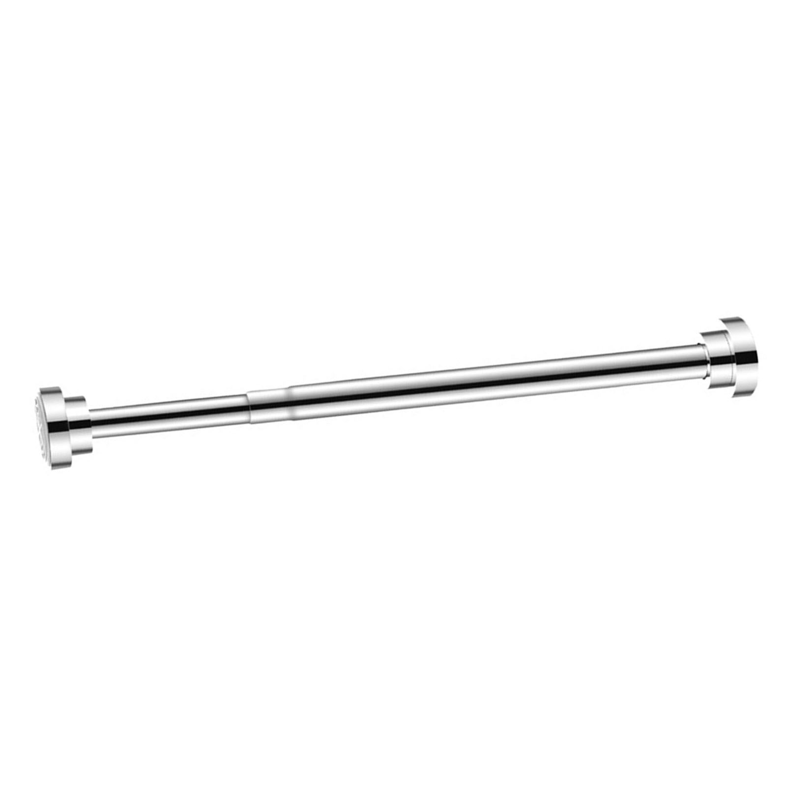 Adjustable Closet Rod Stainless Steel Punch Free Retractable Clothes Drying view 4