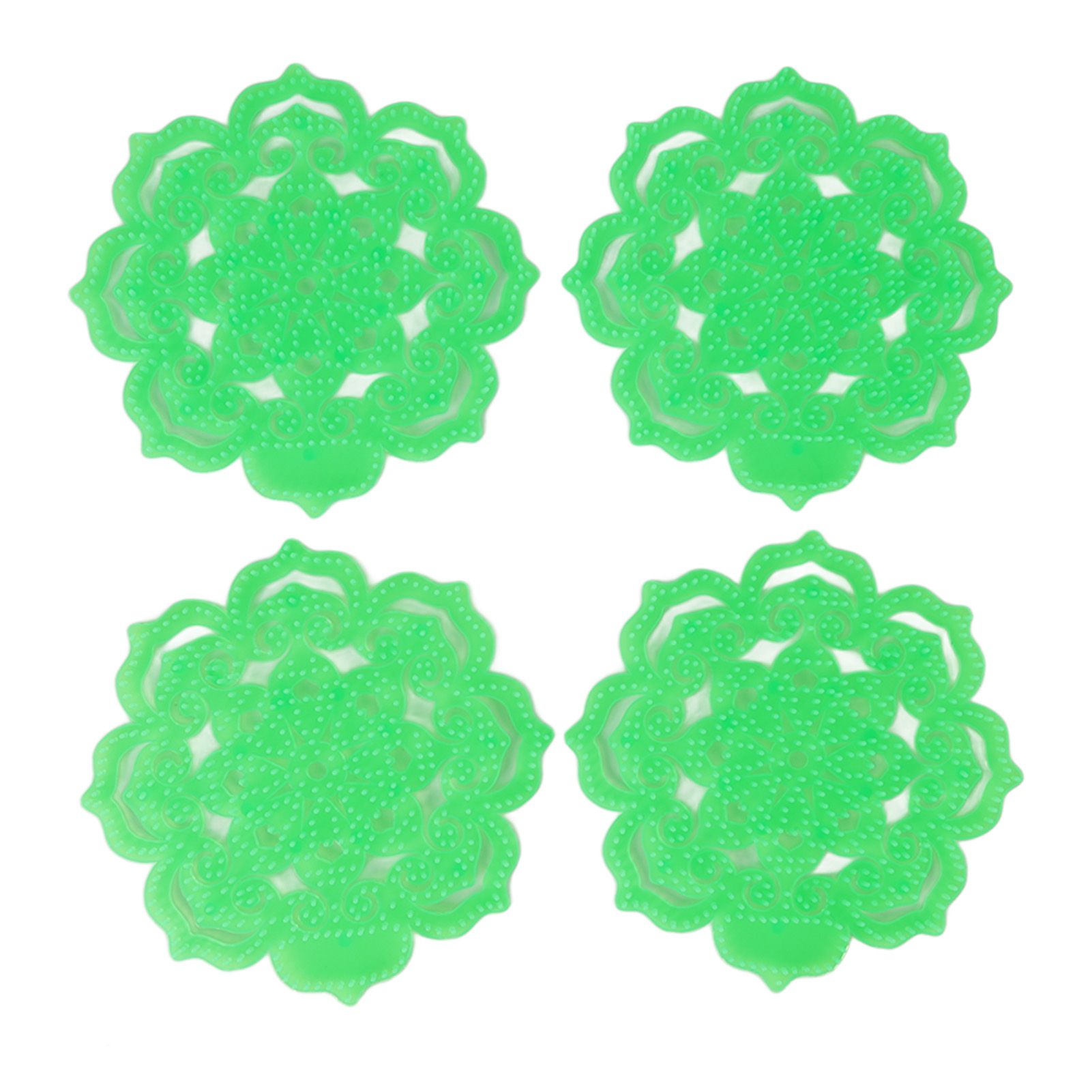 4pcs Urinal Screen Odor Proof Urinal Screen Deodorizer Urinal Splash Reducing — image 1