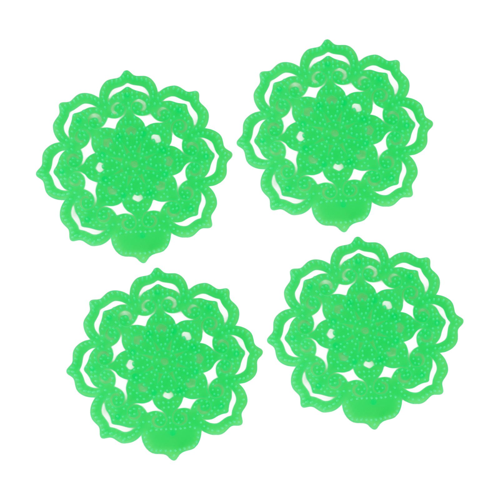 4pcs Urinal Screen Odor Proof Urinal Screen Deodorizer Urinal Splash Reducing view 3