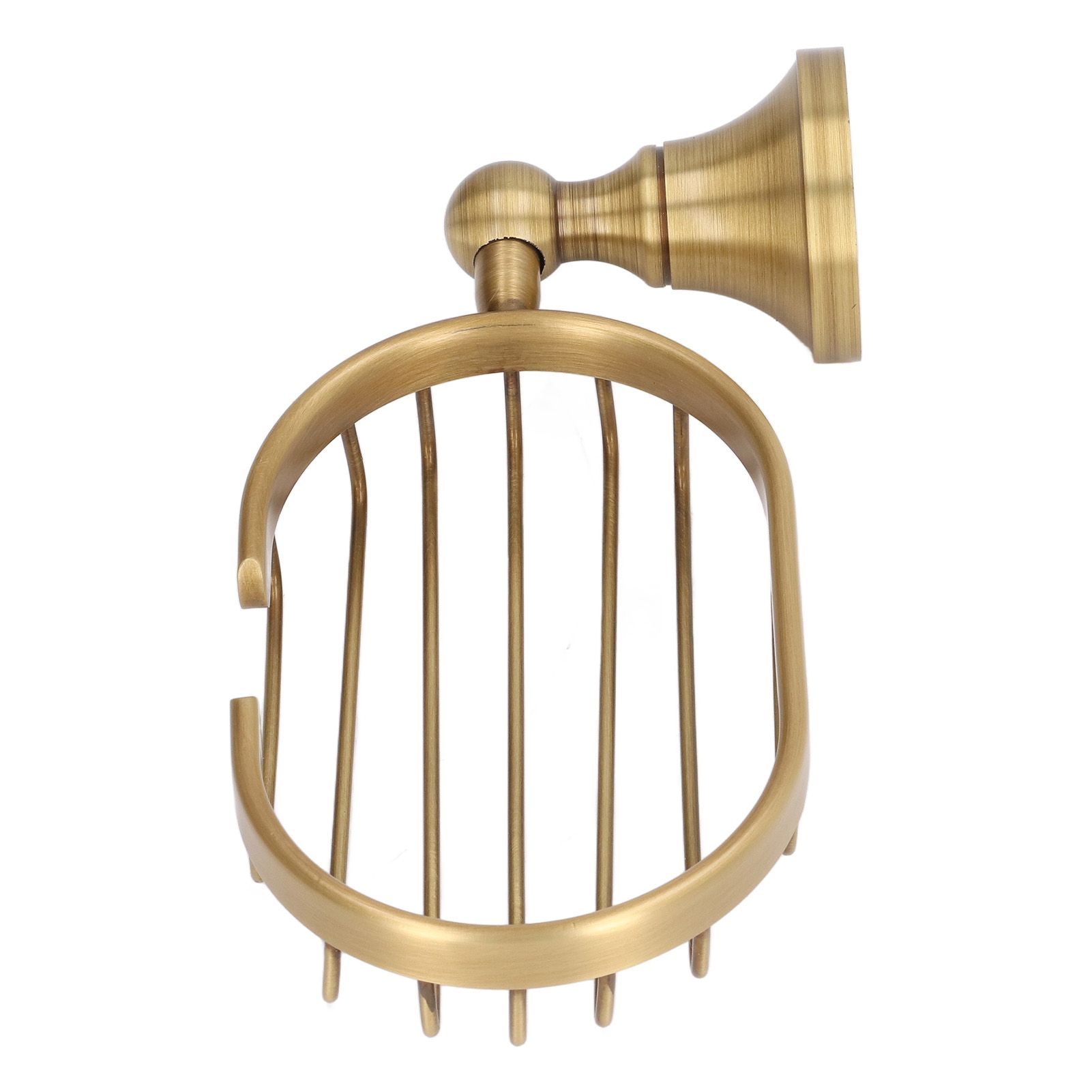 Wall Soap Dish Bottom Hollow Design Retro Style Keeping Tidy Decorative view 6