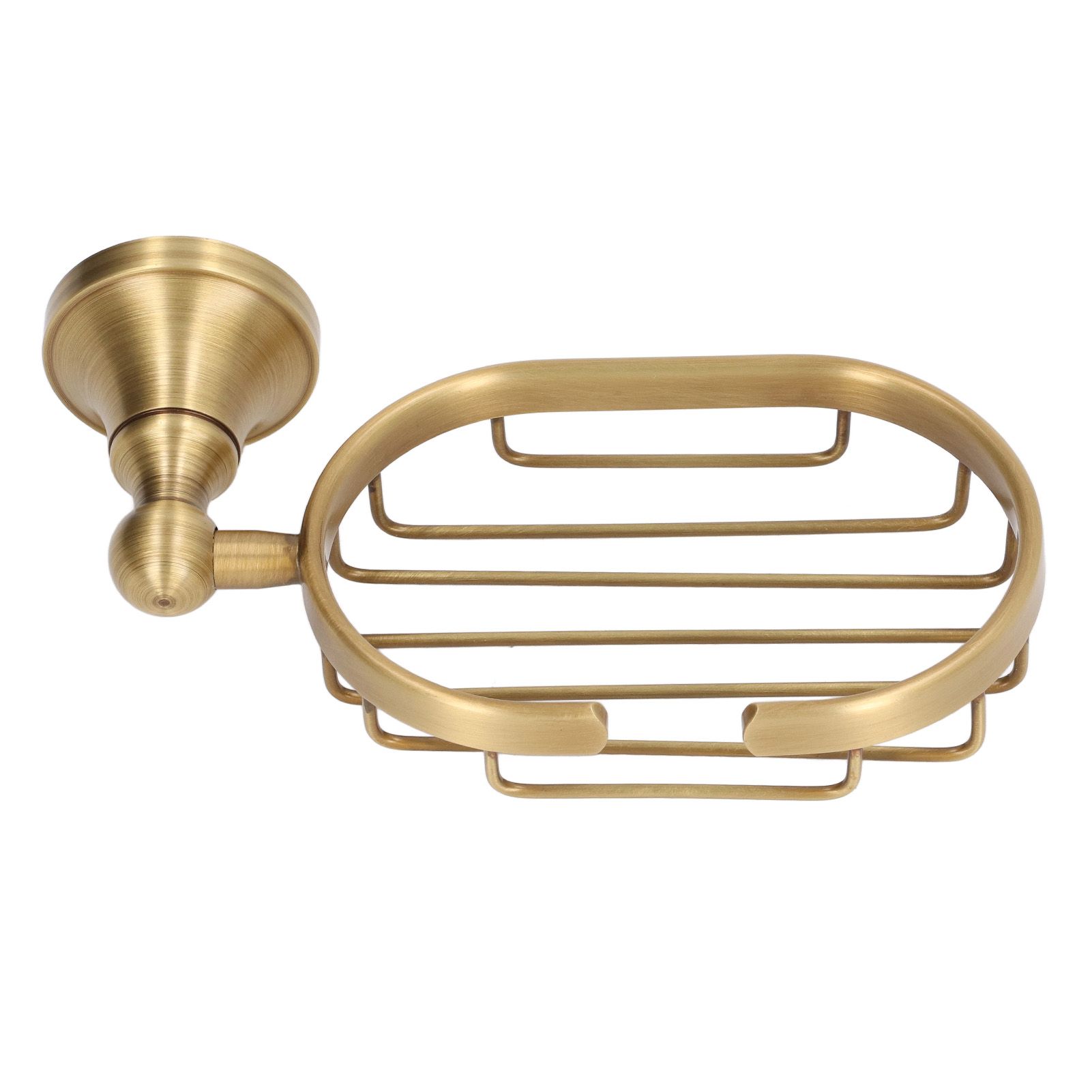 Wall Soap Dish Bottom Hollow Design Retro Style Keeping Tidy Decorative view 9