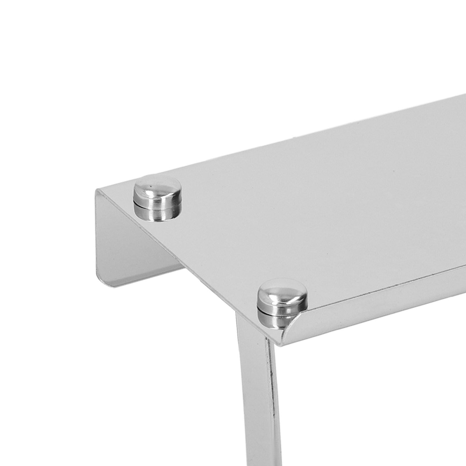 Paper Towel Holder Stainless Steel Punch Free Dual Use Toilet Paper Dispenser view 13