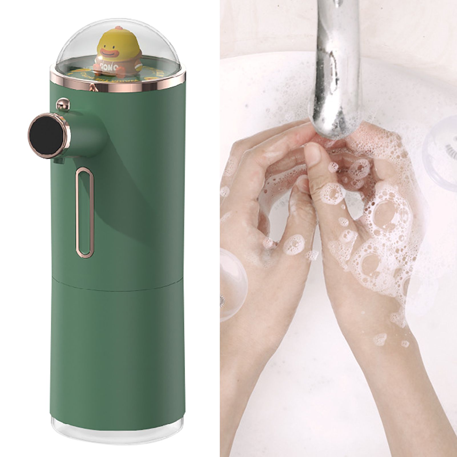 Automatic Foam Soap Dispenser Cute Intelligent Infrared Sensor Waterproof view 6