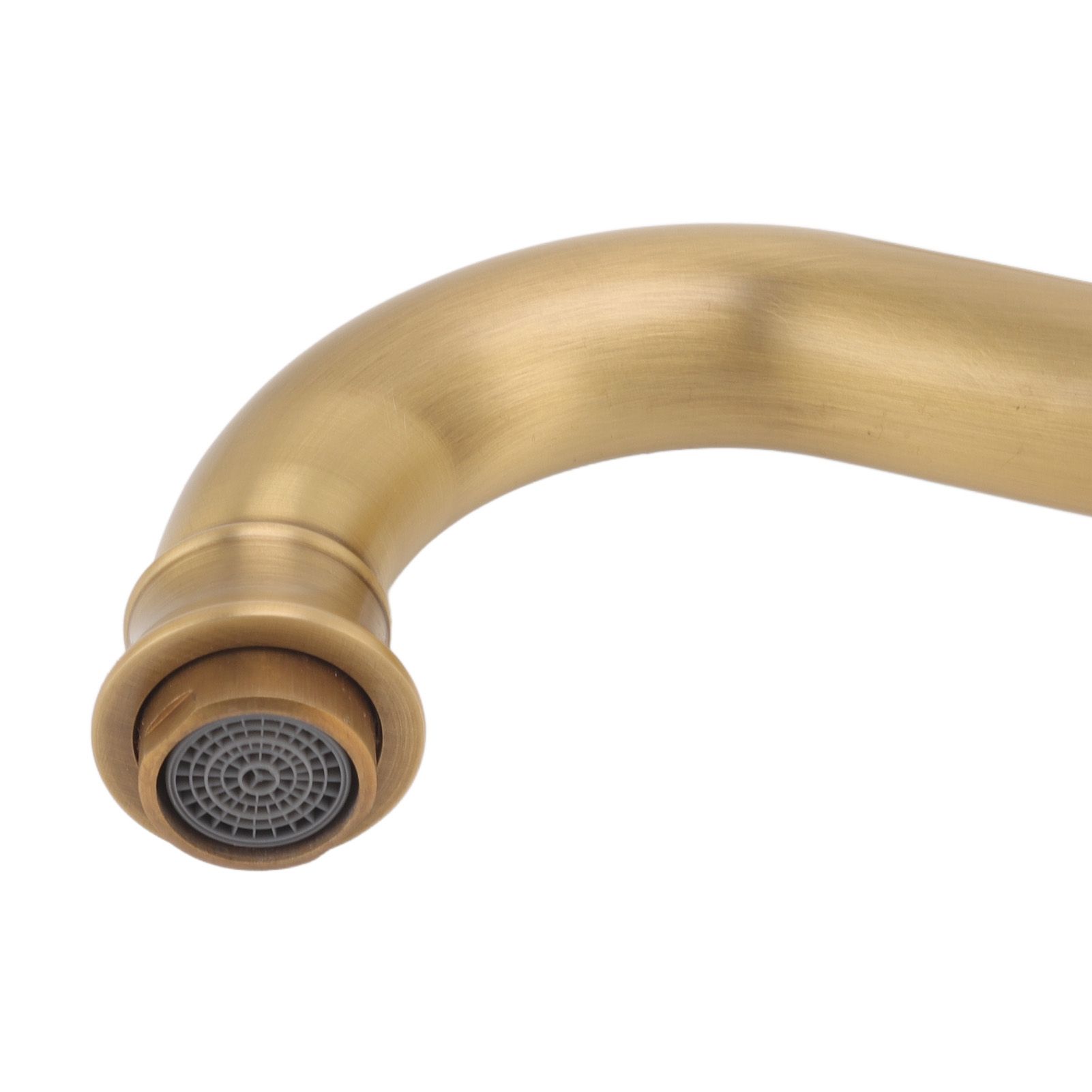 Basin Faucet Retro European Style Brass Gourd Design with Hose and Gasket view 15