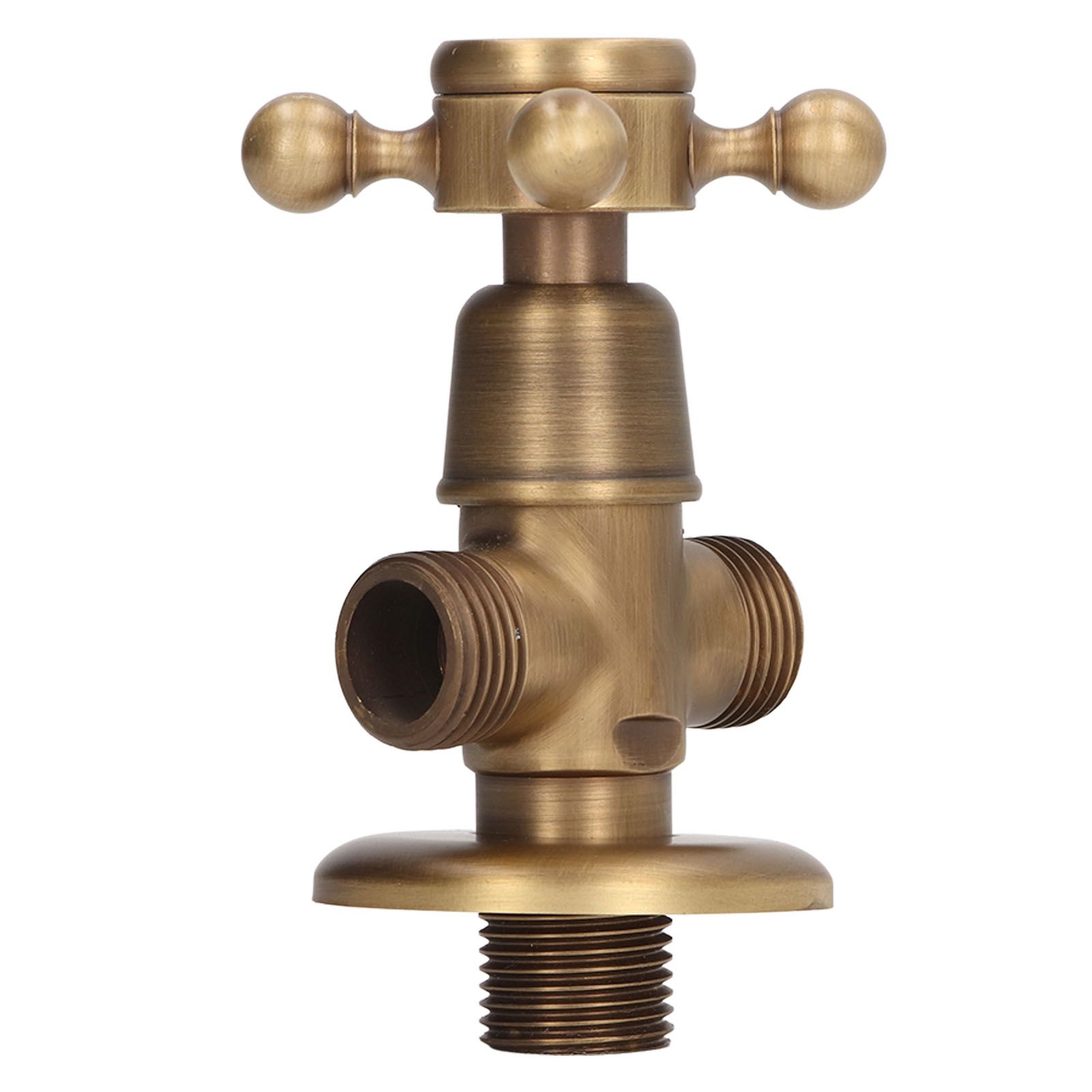 Angle Valve Vintage Style Brass High Hardness Good Sealing Cold Hot Faucet view 3