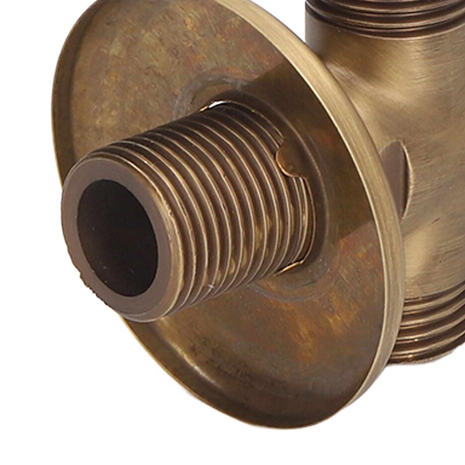 Angle Valve Vintage Style Brass High Hardness Good Sealing Cold Hot Faucet view 15