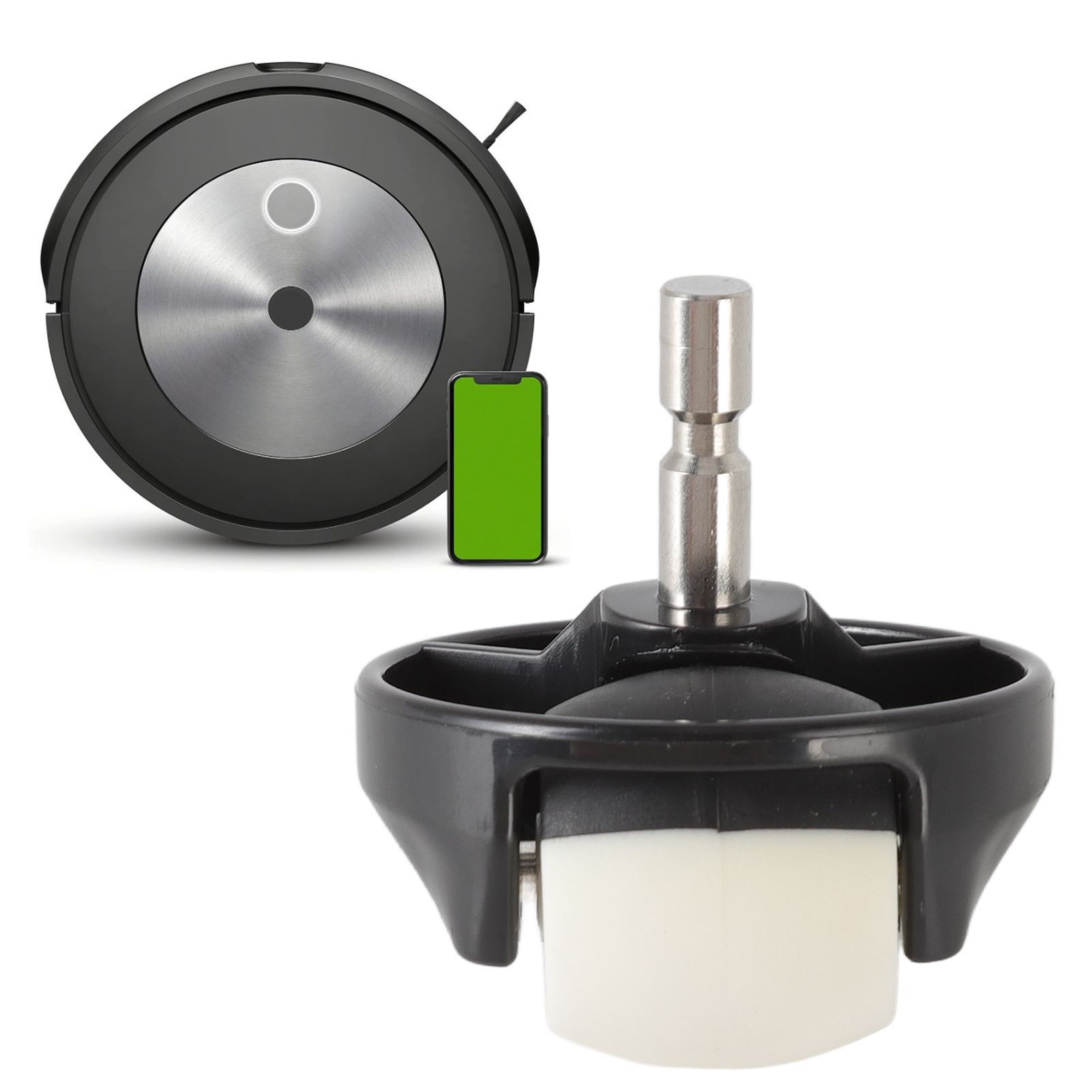Front Wheel Omnidirectional Wheel Replacement Parts For for ROOMBA All Series view 11