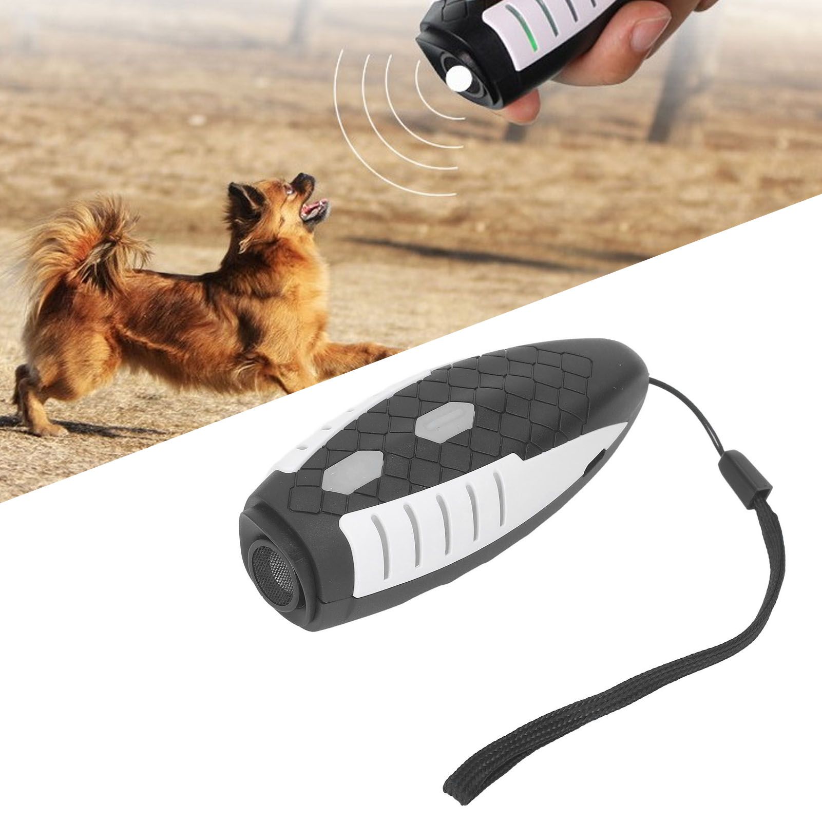 Dog Barking Deterrent Device Ultrasonic USB Charging Portable Handheld Dog view 11