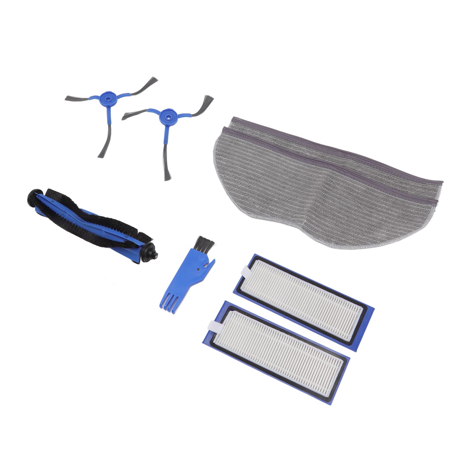 Sweeping Robot Replacement Parts Silicone ABS Main Brush Side Brush Filter Rag view 10