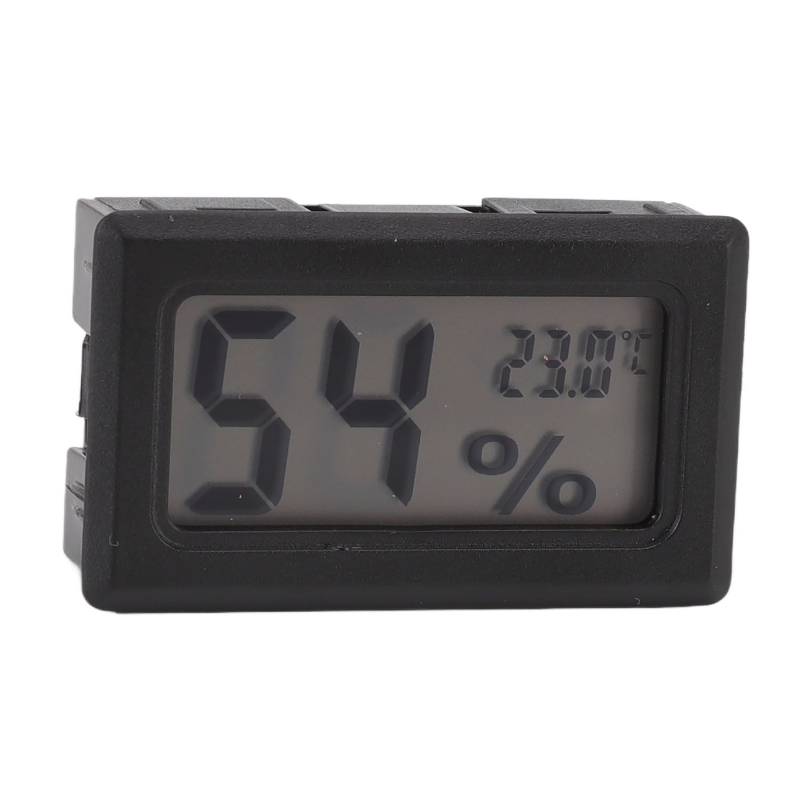 Thermometer Hygrometer Black LCD HD Digital Display Embedded Electronic view 7