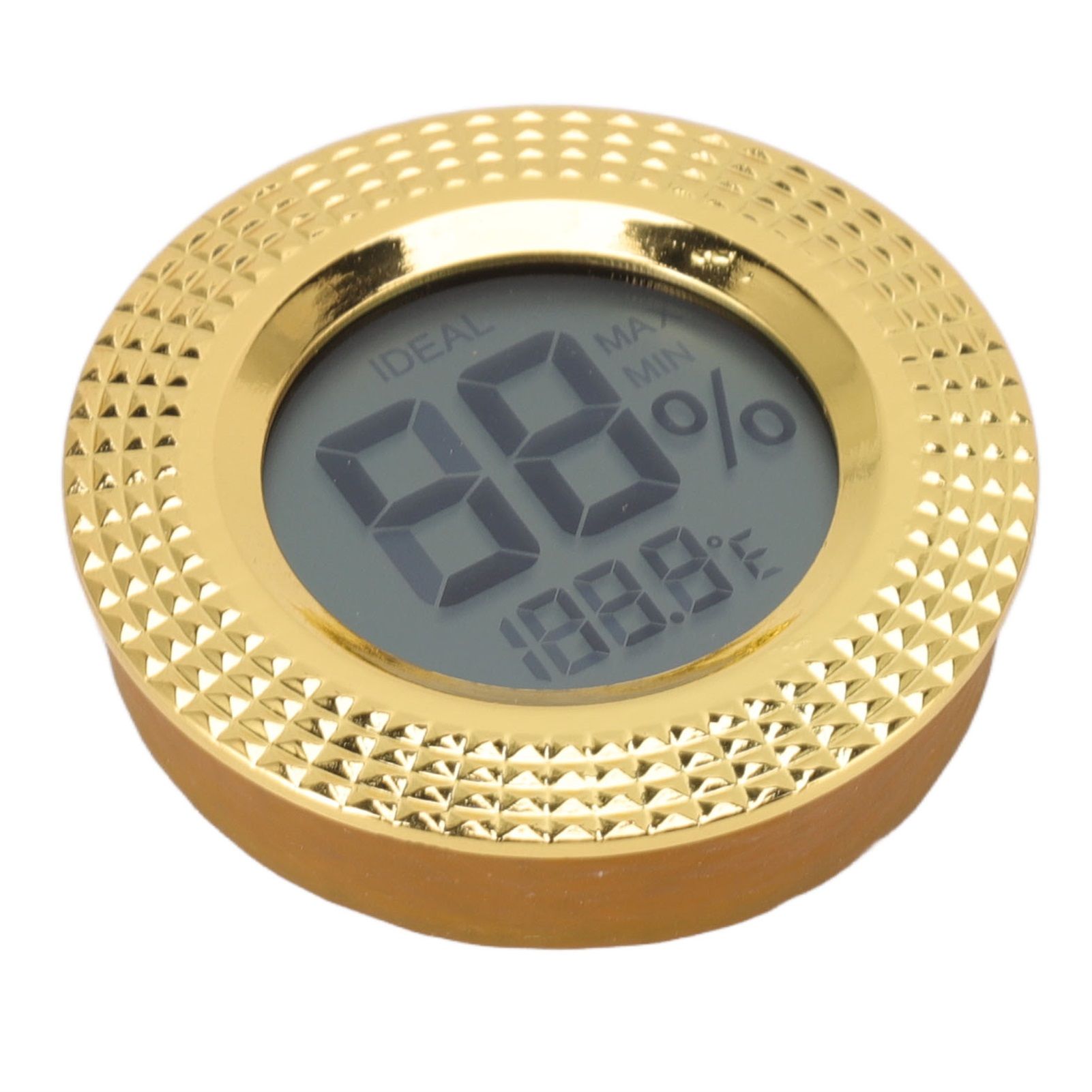 Insert Digital Hygrometer Round Cigar Box High Accuracy Electronic Temperature view 3