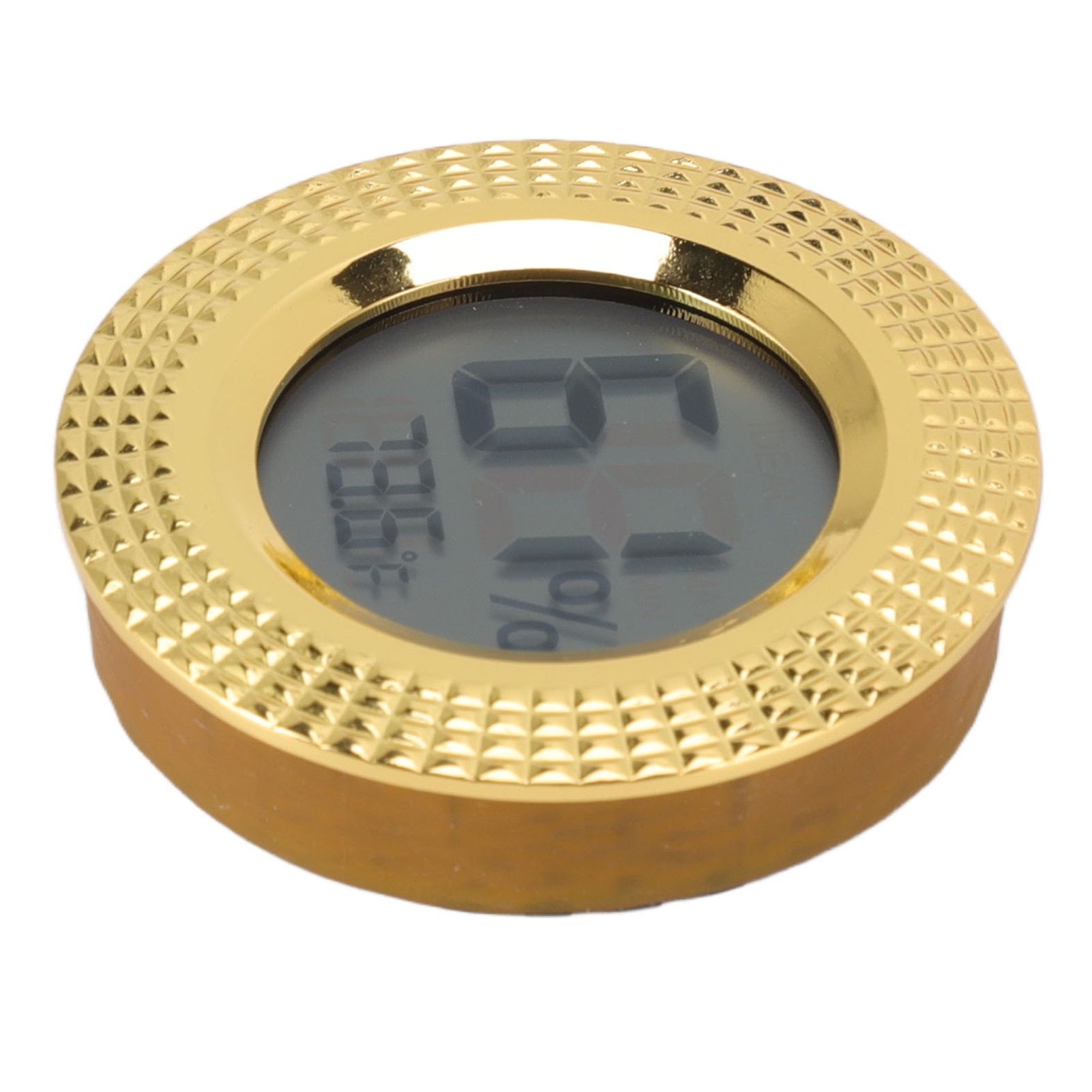 Insert Digital Hygrometer Round Cigar Box High Accuracy Electronic Temperature view 5