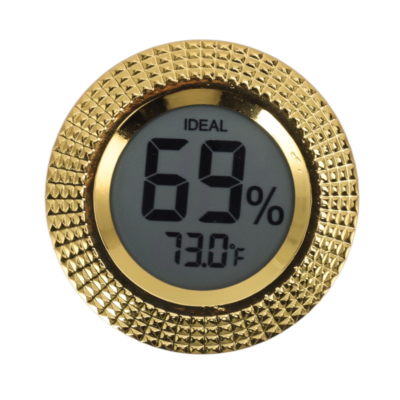 Insert Digital Hygrometer Round Cigar Box High Accuracy Electronic Temperature view 8