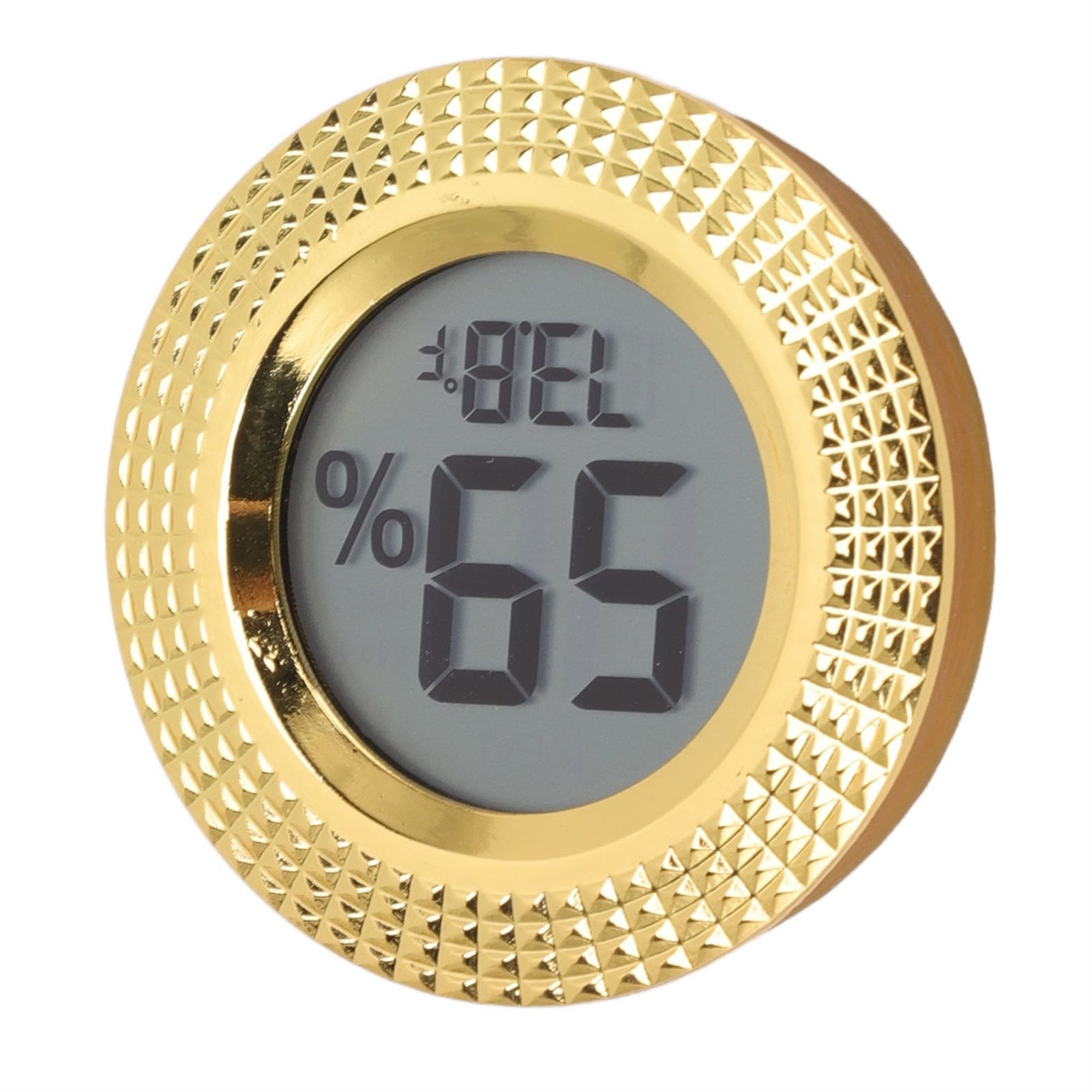 Insert Digital Hygrometer Round Cigar Box High Accuracy Electronic Temperature view 9