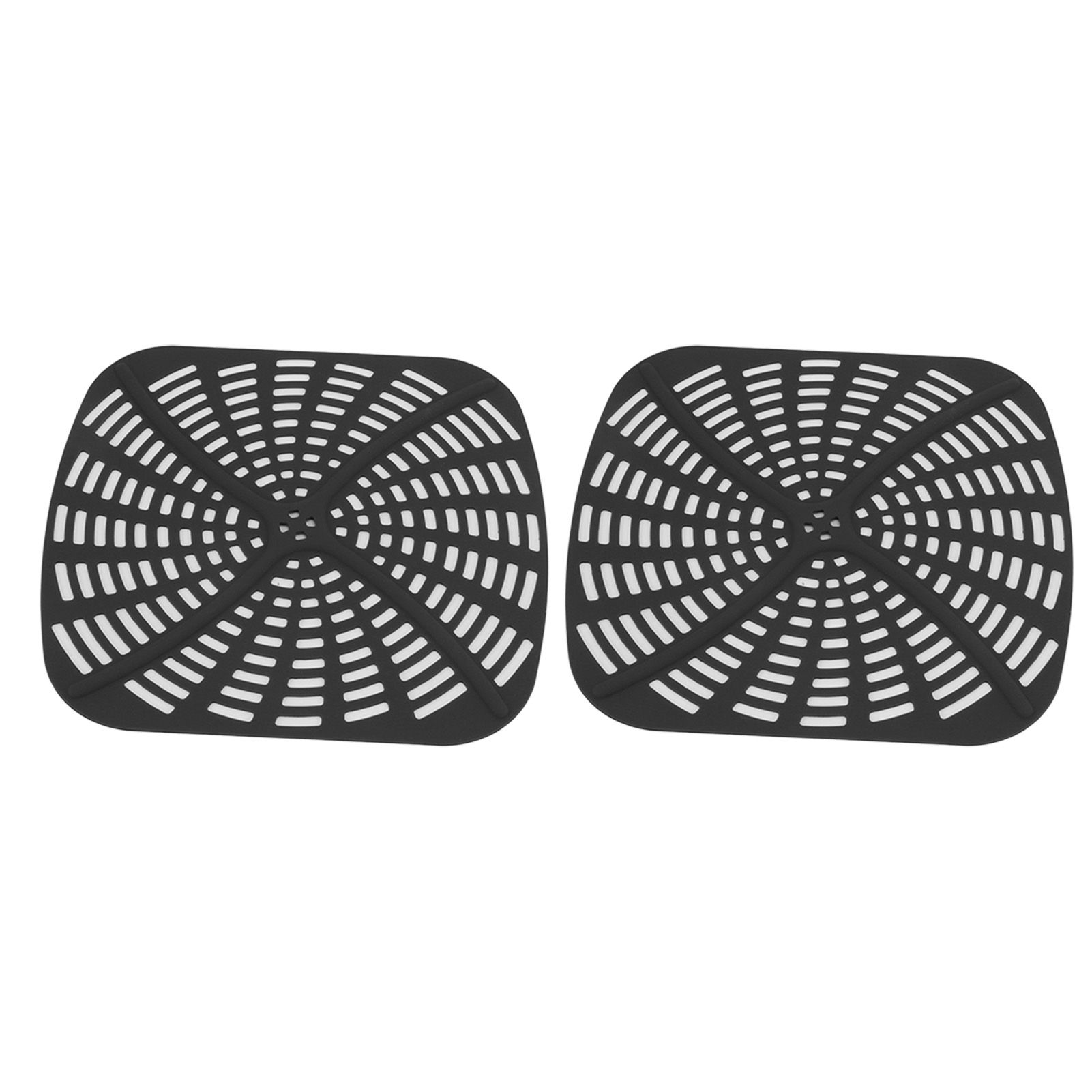 2pcs Fryer Reusable Silicone Fryer Liner Scratch Resistant Silicone Liner Mat view 2