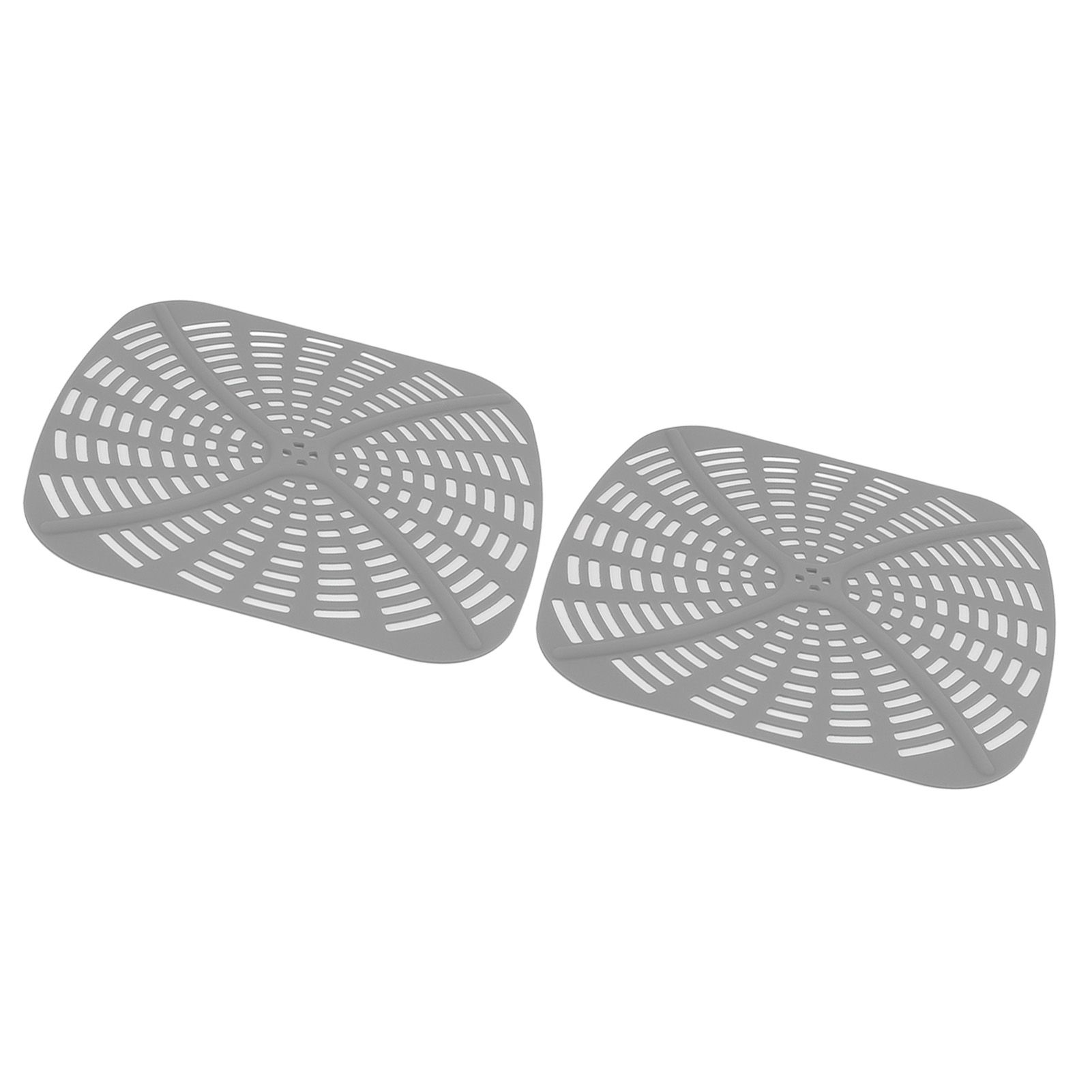 2pcs Fryer Reusable Silicone Fryer Liner Scratch Resistant Silicone Liner Mat view 3