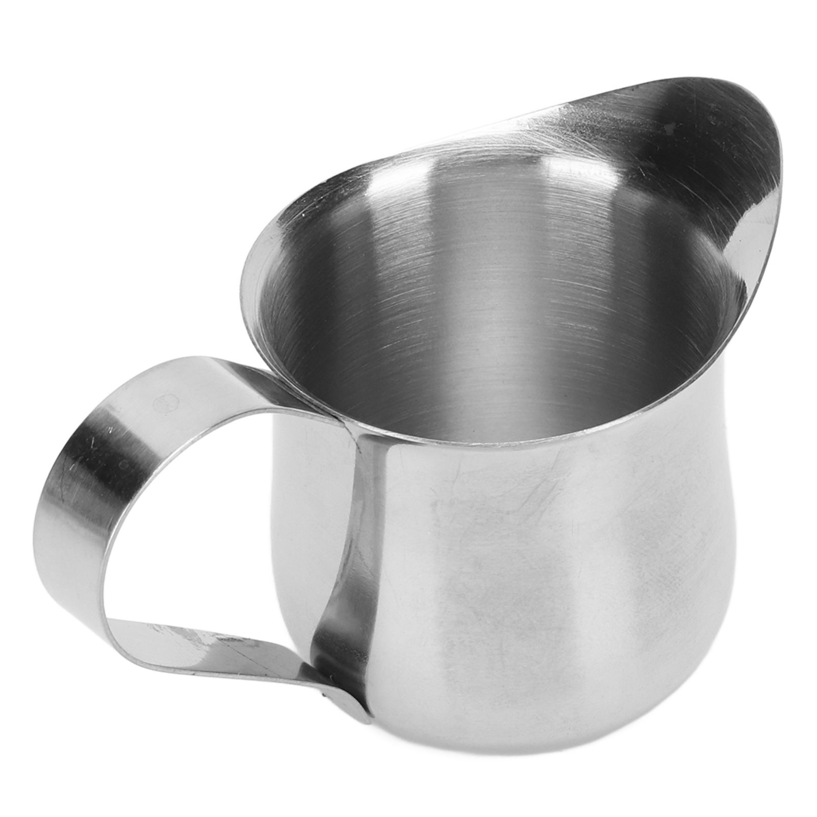 Milk Frothing Pitcher Stainless Steel Ergonomic Milk Frothing Cup Jug Steaming view 3