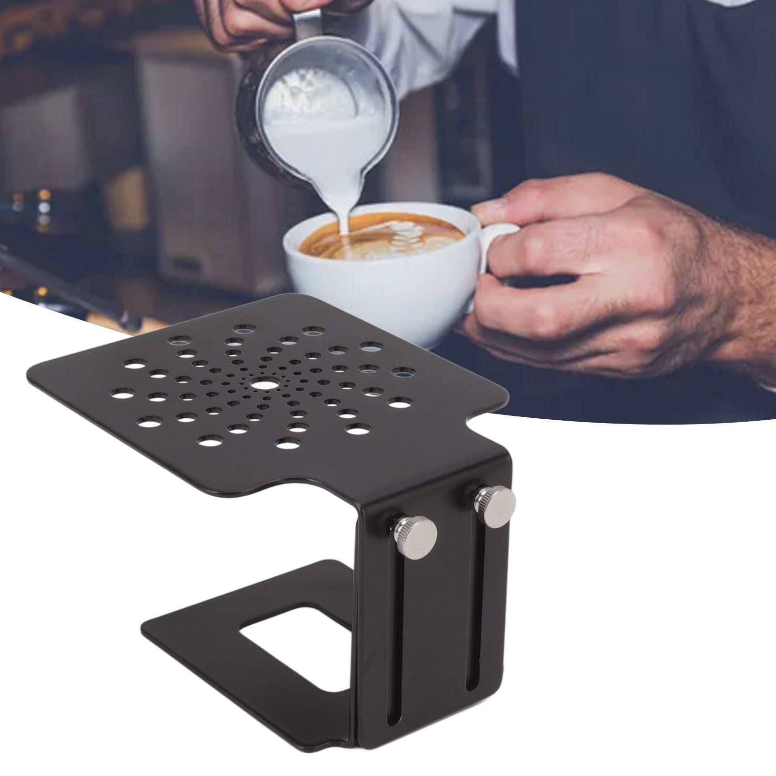 Coffee Machine Scale Rack Stainless Steel Height Adjustable Leakage Design view 11