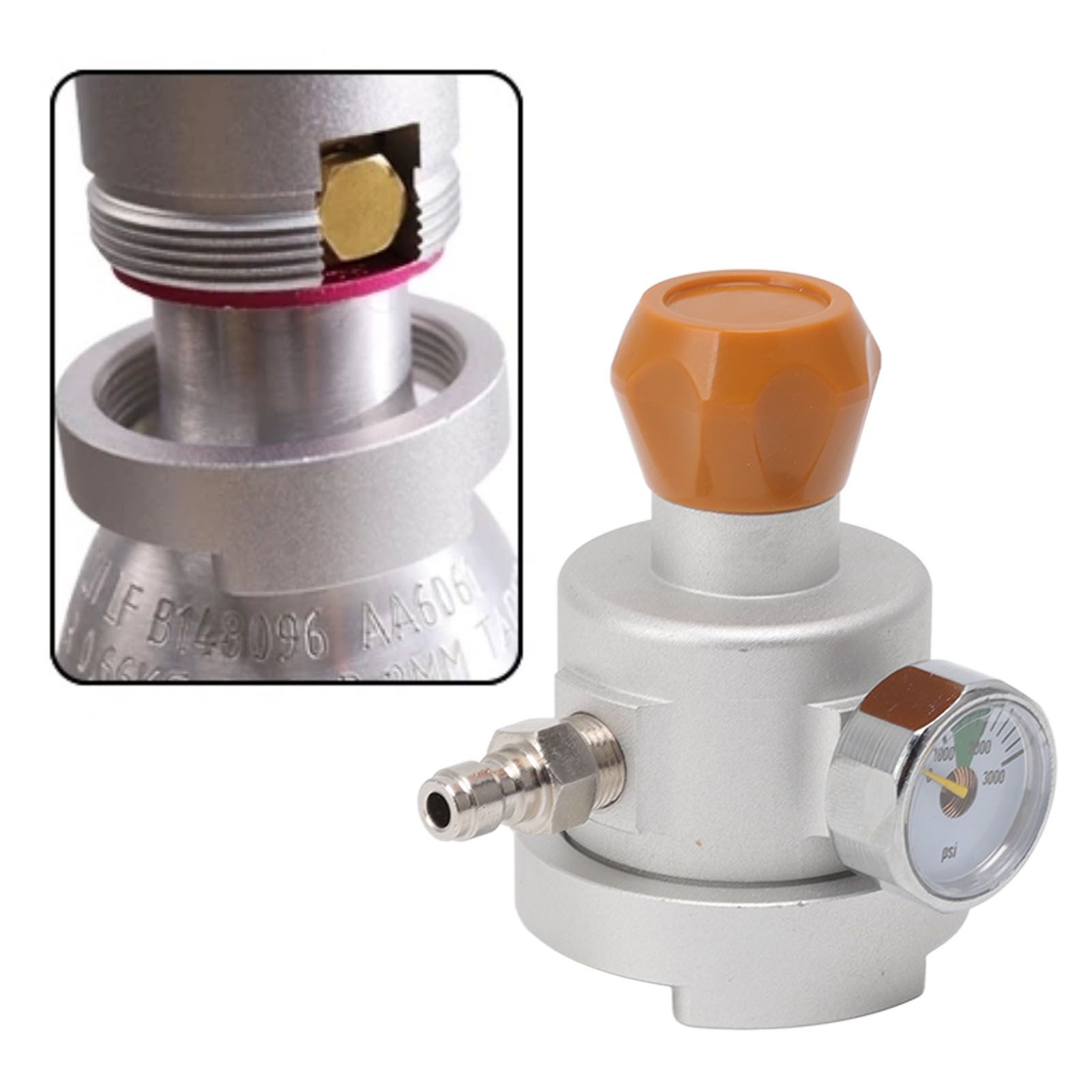 Soda Maker Adapter Aluminum Corrosion Rust Resistance CO2 Refill Connector view 11