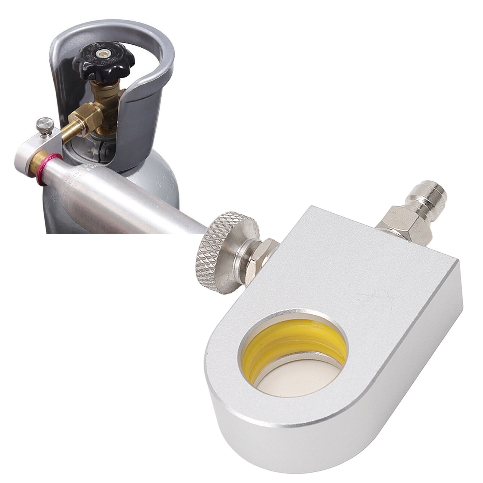 CO2 Refill Adapter with Release Valve Carbonator Refill Quick Adapter view 12
