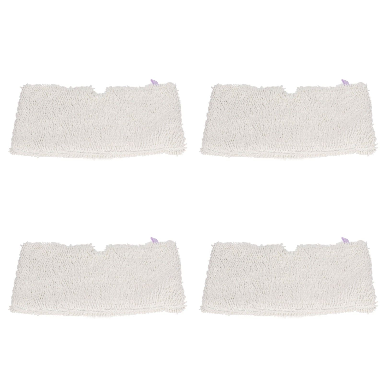 4Pcs Microfiber Mop Pads Replacement Steaming Mop Pads for Shark S3901 S3500 S3501 view 3
