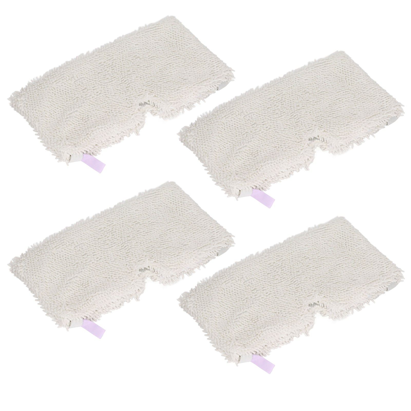 4Pcs Microfiber Mop Pads Replacement Steaming Mop Pads for Shark S3901 S3500 S3501 view 6
