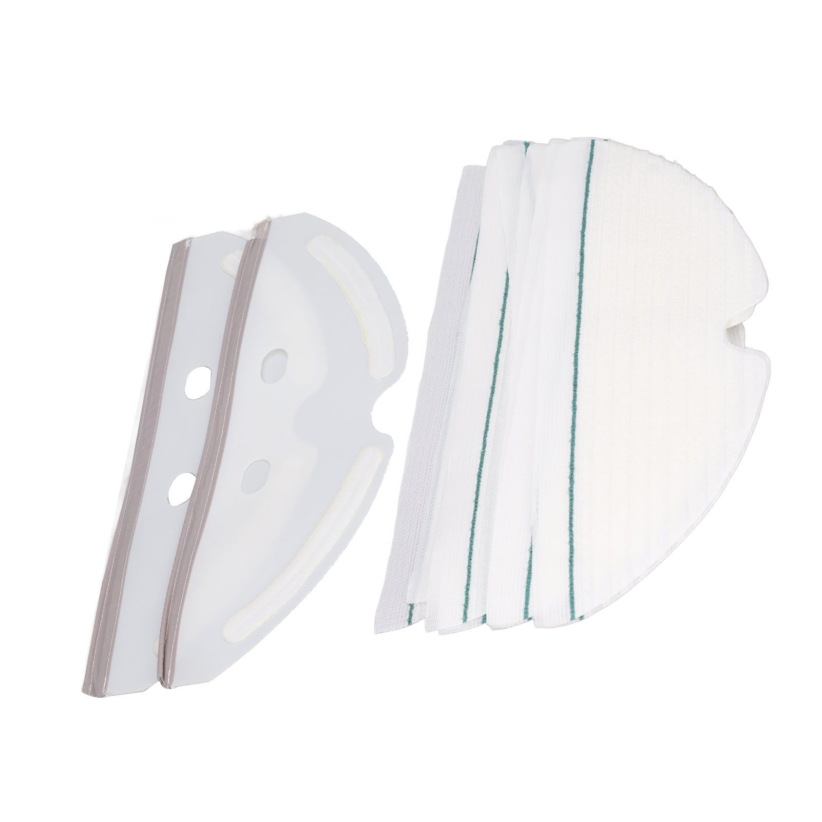 Sweeper Mop Cloth Bracket Kit Disposable Mop Cloth Holder Plate for Xiaomi view 4