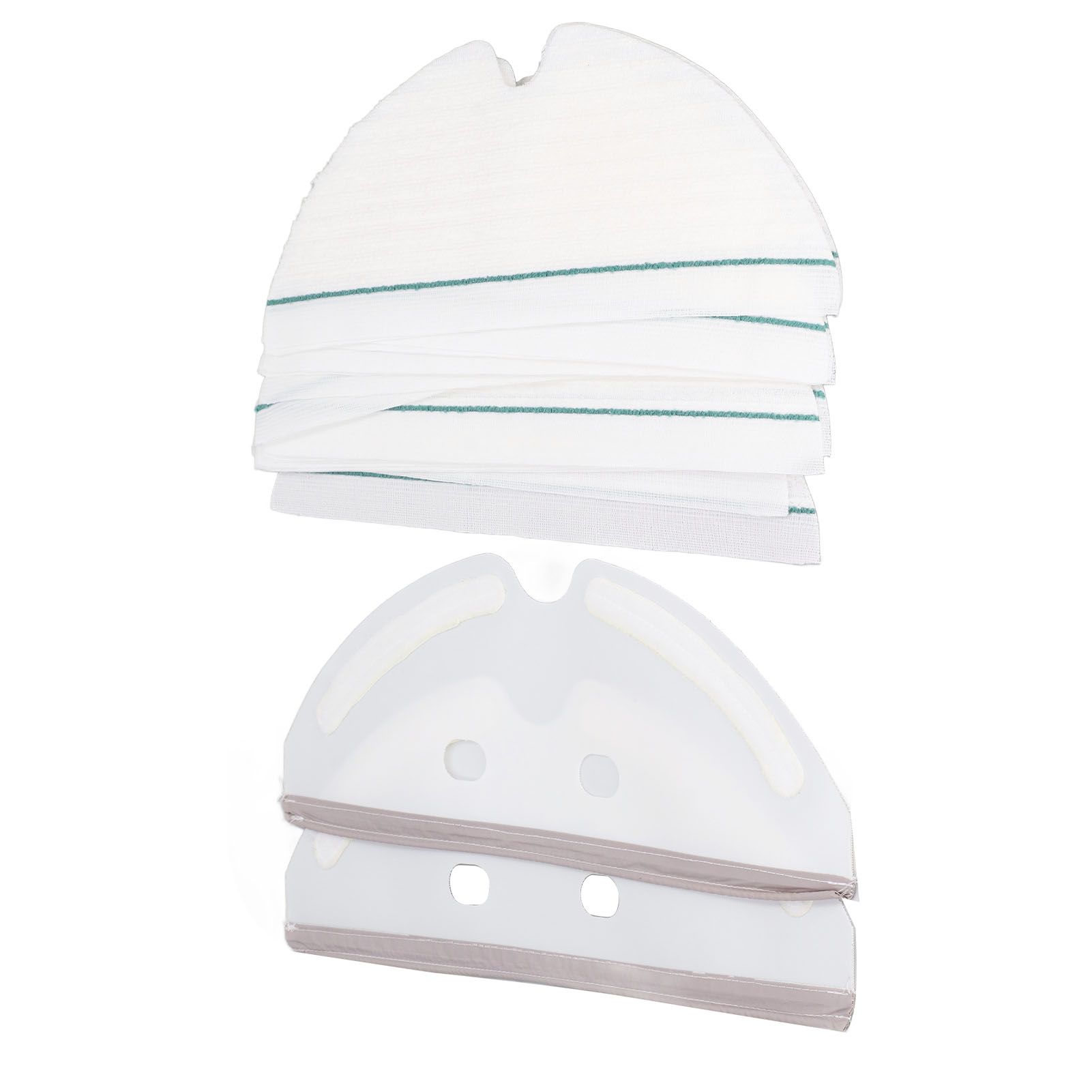 Sweeper Mop Cloth Bracket Kit Disposable Mop Cloth Holder Plate for Xiaomi view 5