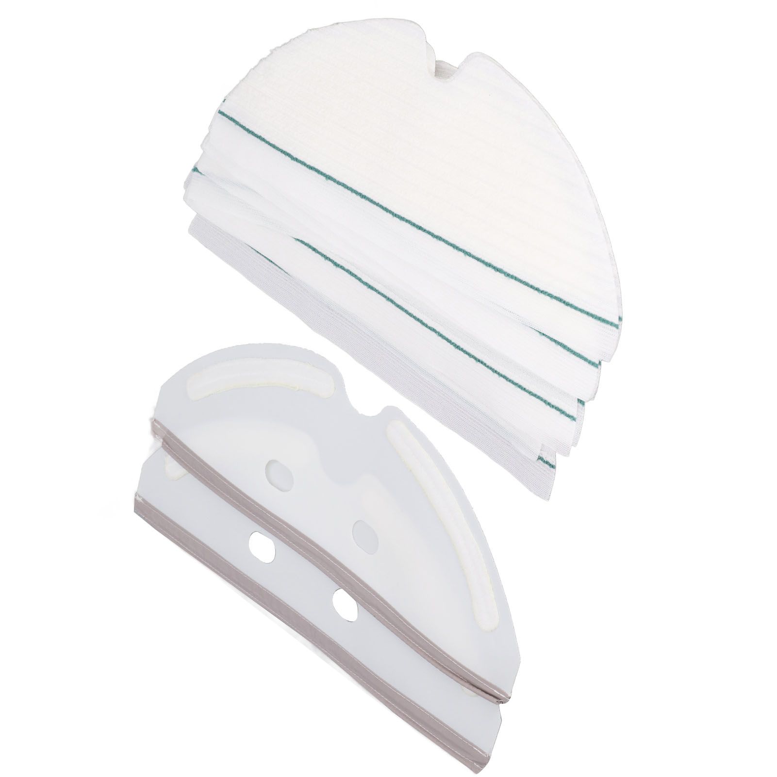 Sweeper Mop Cloth Bracket Kit Disposable Mop Cloth Holder Plate for Xiaomi view 6