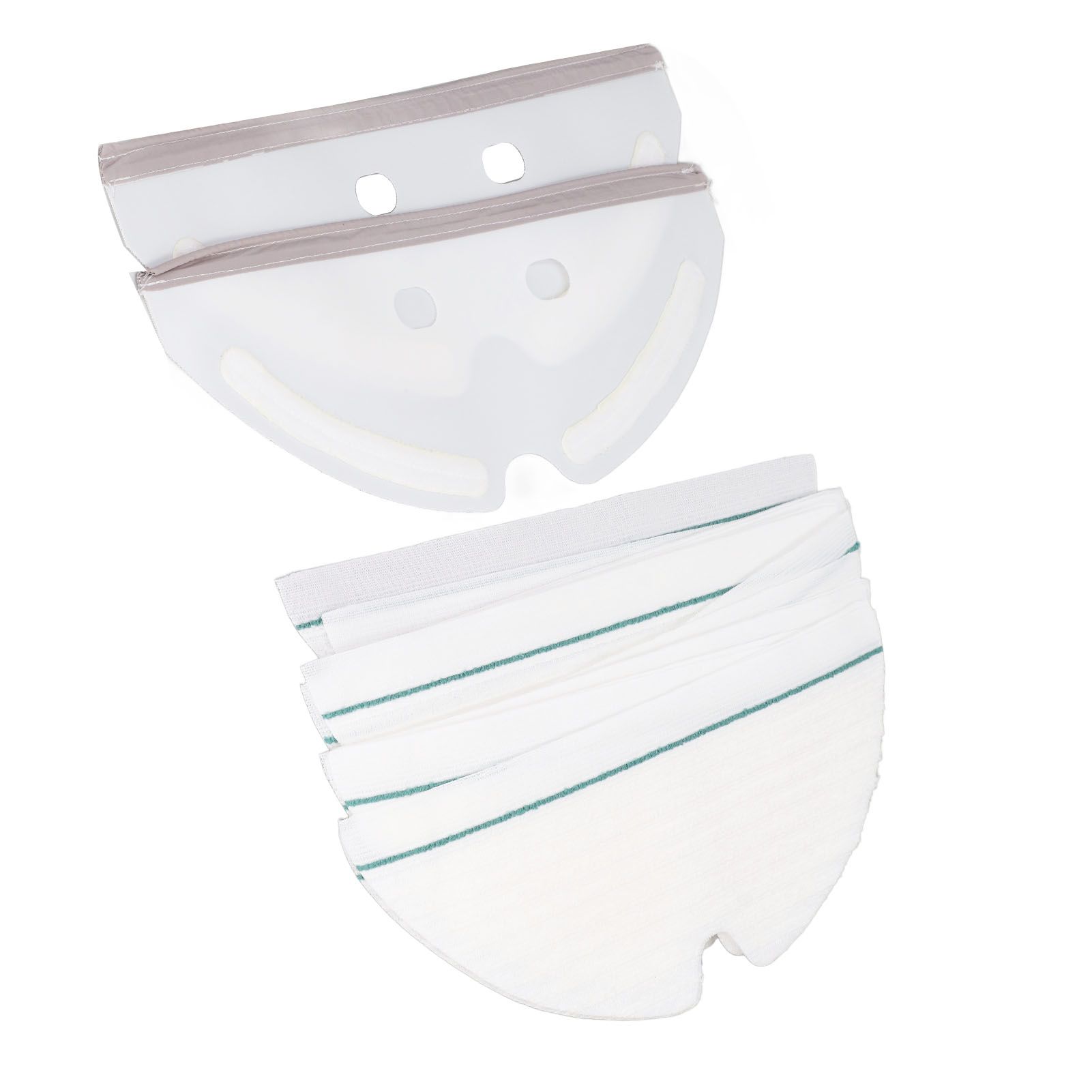 Sweeper Mop Cloth Bracket Kit Disposable Mop Cloth Holder Plate for Xiaomi view 9