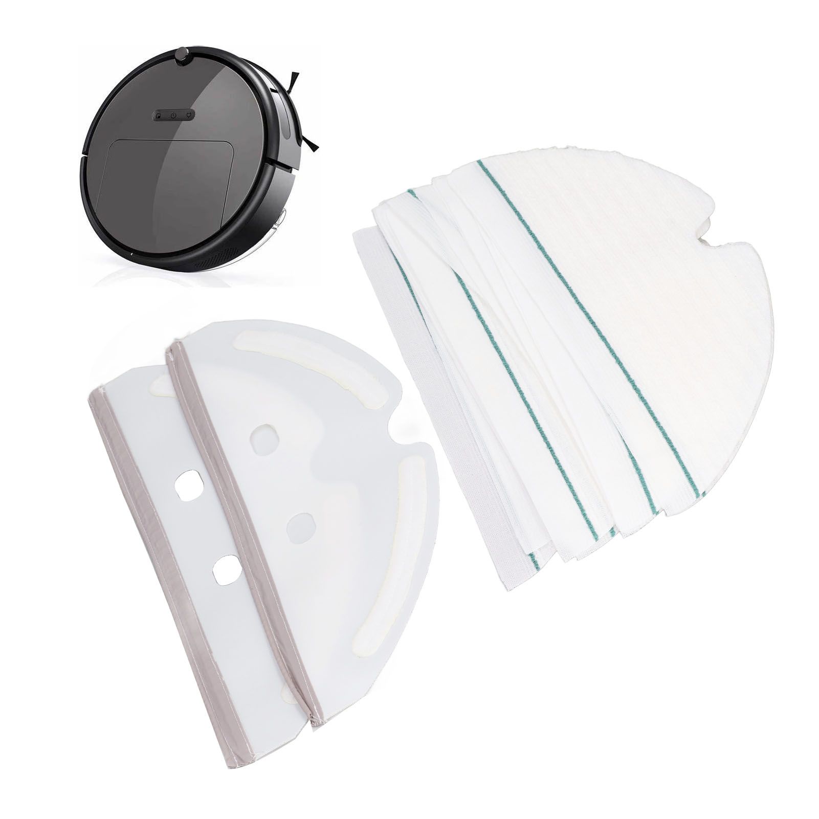 Sweeper Mop Cloth Bracket Kit Disposable Mop Cloth Holder Plate for Xiaomi view 12