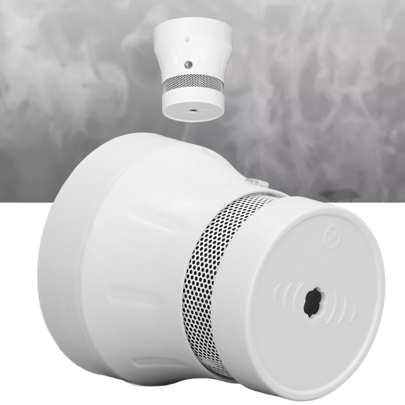 Smoke Fire Detector WIFI Support for Tuya APP with Voice Alert and LED Light view 11