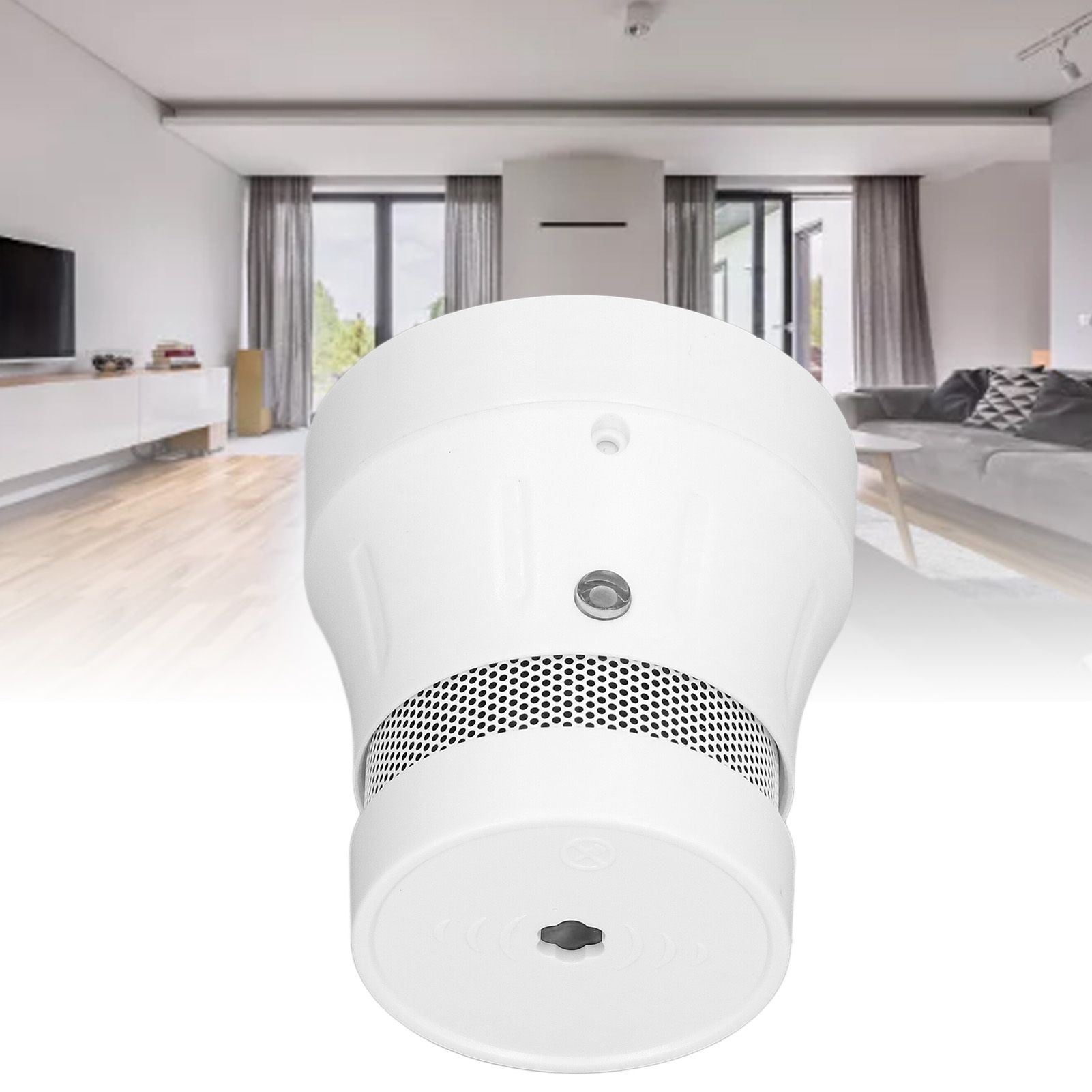 Smoke Fire Detector WIFI Support for Tuya APP with Voice Alert and LED Light view 12