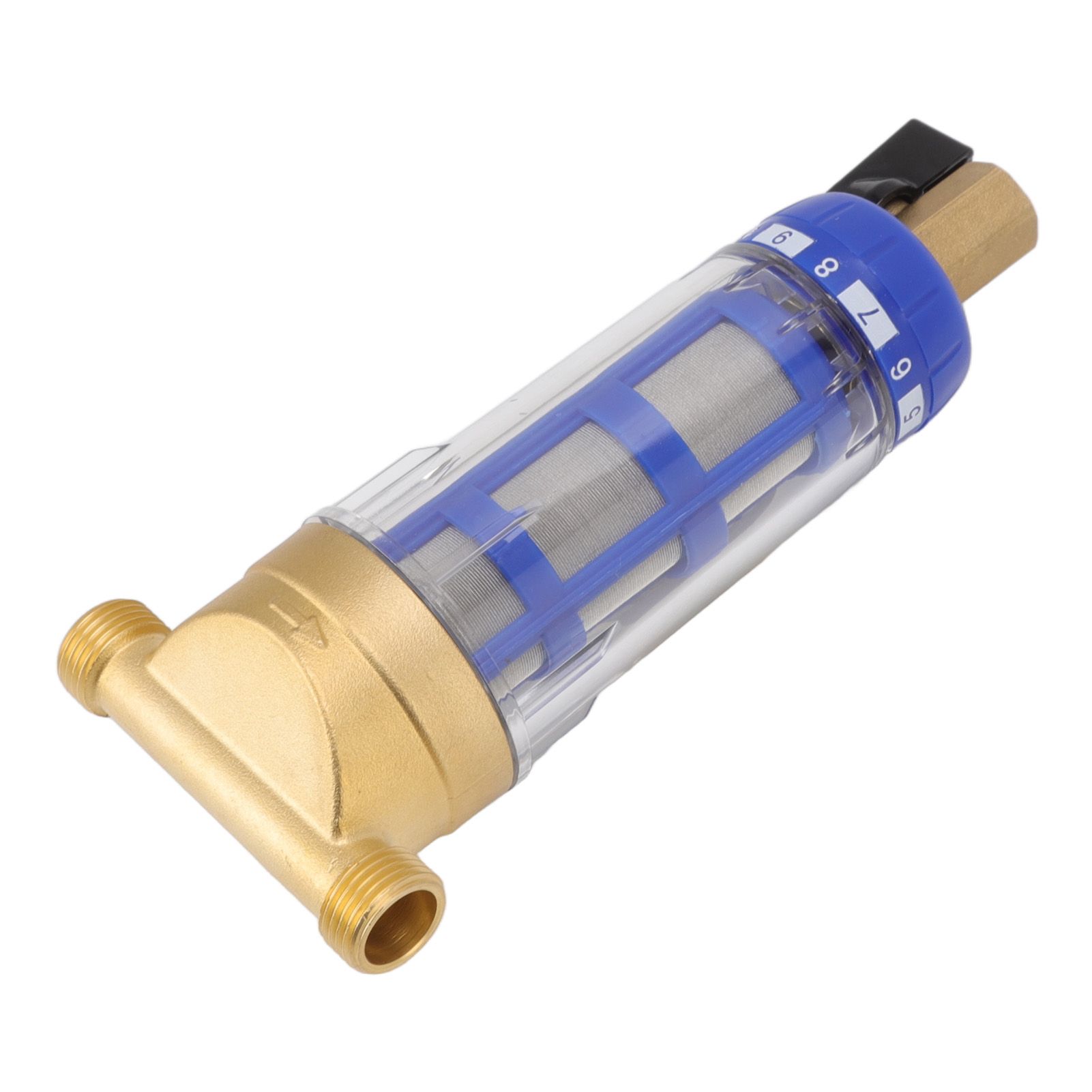 Cyclonic Sedimentation Water Filter G1/2in Backwashing Pure Copper Whole House view 3