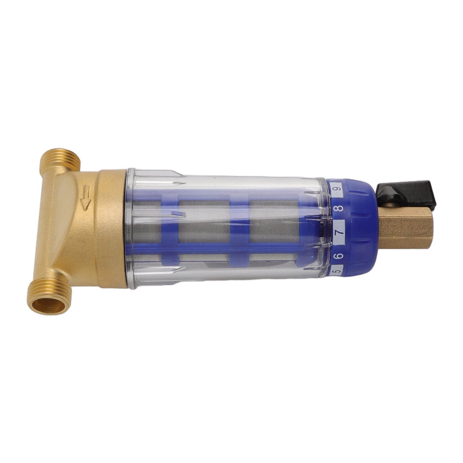 Cyclonic Sedimentation Water Filter G1/2in Backwashing Pure Copper Whole House view 6