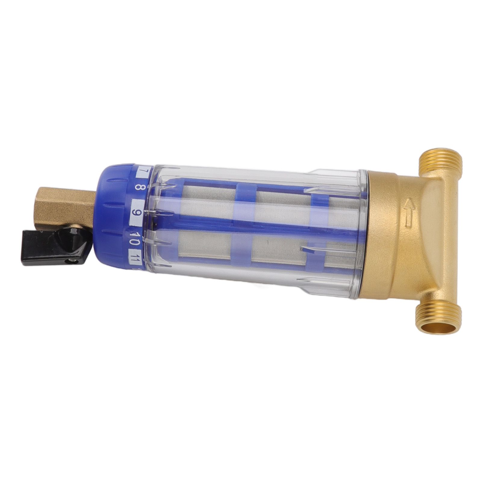 Cyclonic Sedimentation Water Filter G1/2in Backwashing Pure Copper Whole House view 7