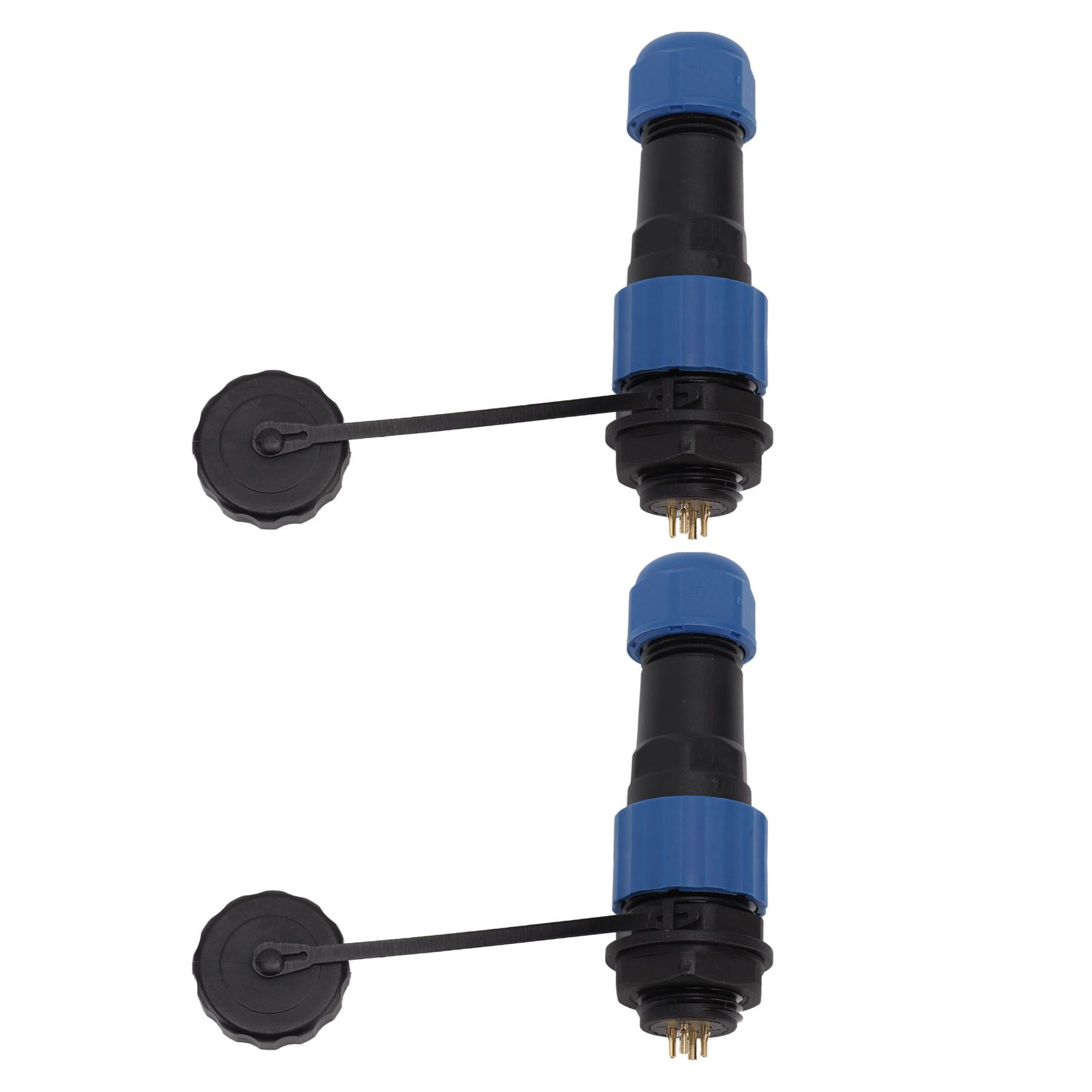 2Pcs SD16 IP68 Waterproof Aviation Connector SD16 Female Plug Male Socket G3/8 view 7