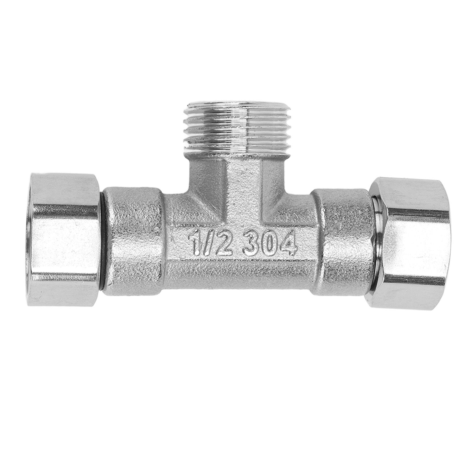 Pipe Fitting 3 Way Tee 304 Stainless Steel Hose Connector Pipeline Adapter view 8