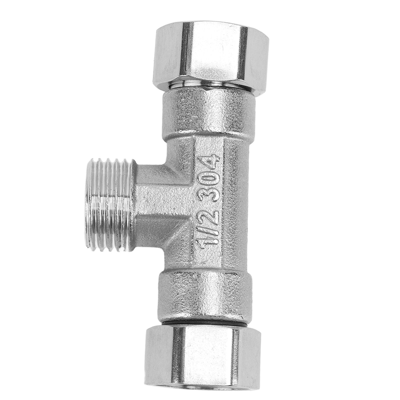 Pipe Fitting 3 Way Tee 304 Stainless Steel Hose Connector Pipeline Adapter view 9