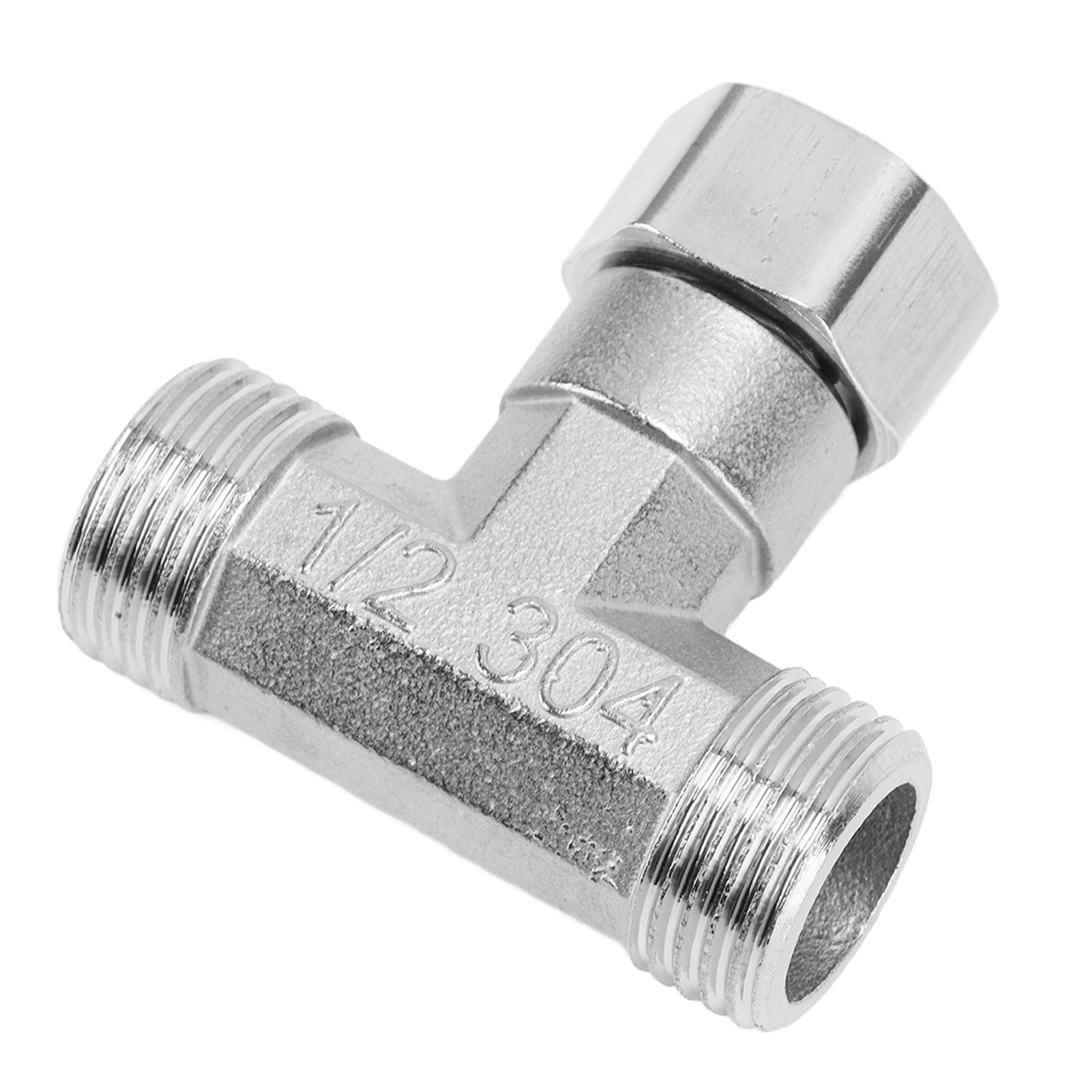 Pipe Fitting 3 Way Tee 304 Stainless Steel Hose Connector Pipeline Adapter view 2