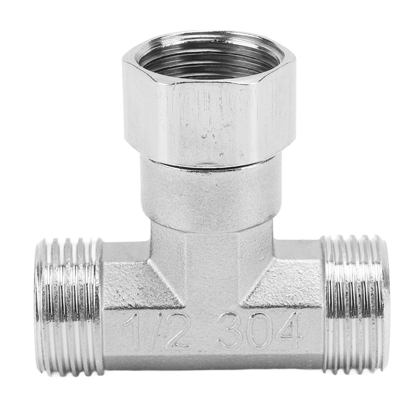 Pipe Fitting 3 Way Tee 304 Stainless Steel Hose Connector Pipeline Adapter view 3