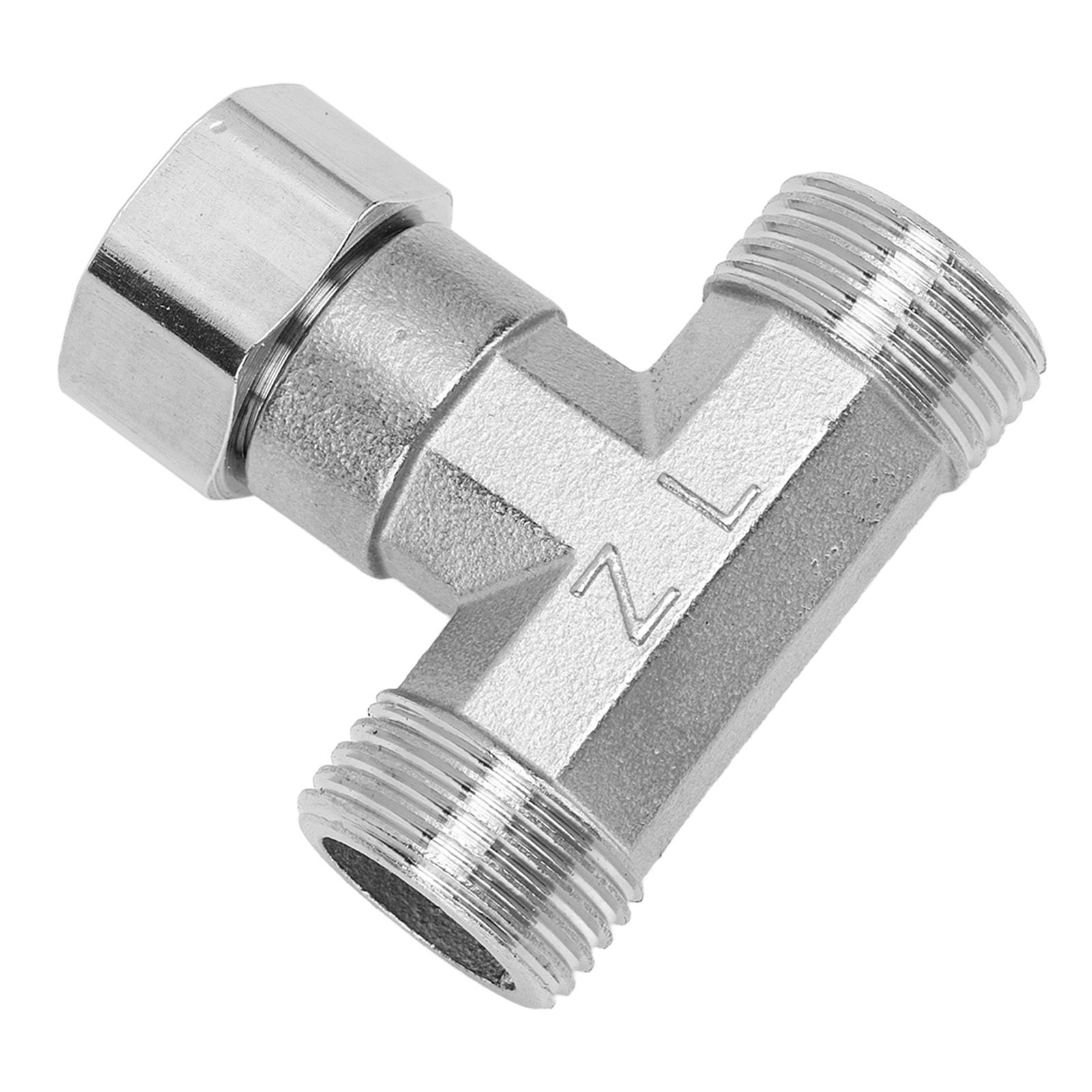 Pipe Fitting 3 Way Tee 304 Stainless Steel Hose Connector Pipeline Adapter view 4