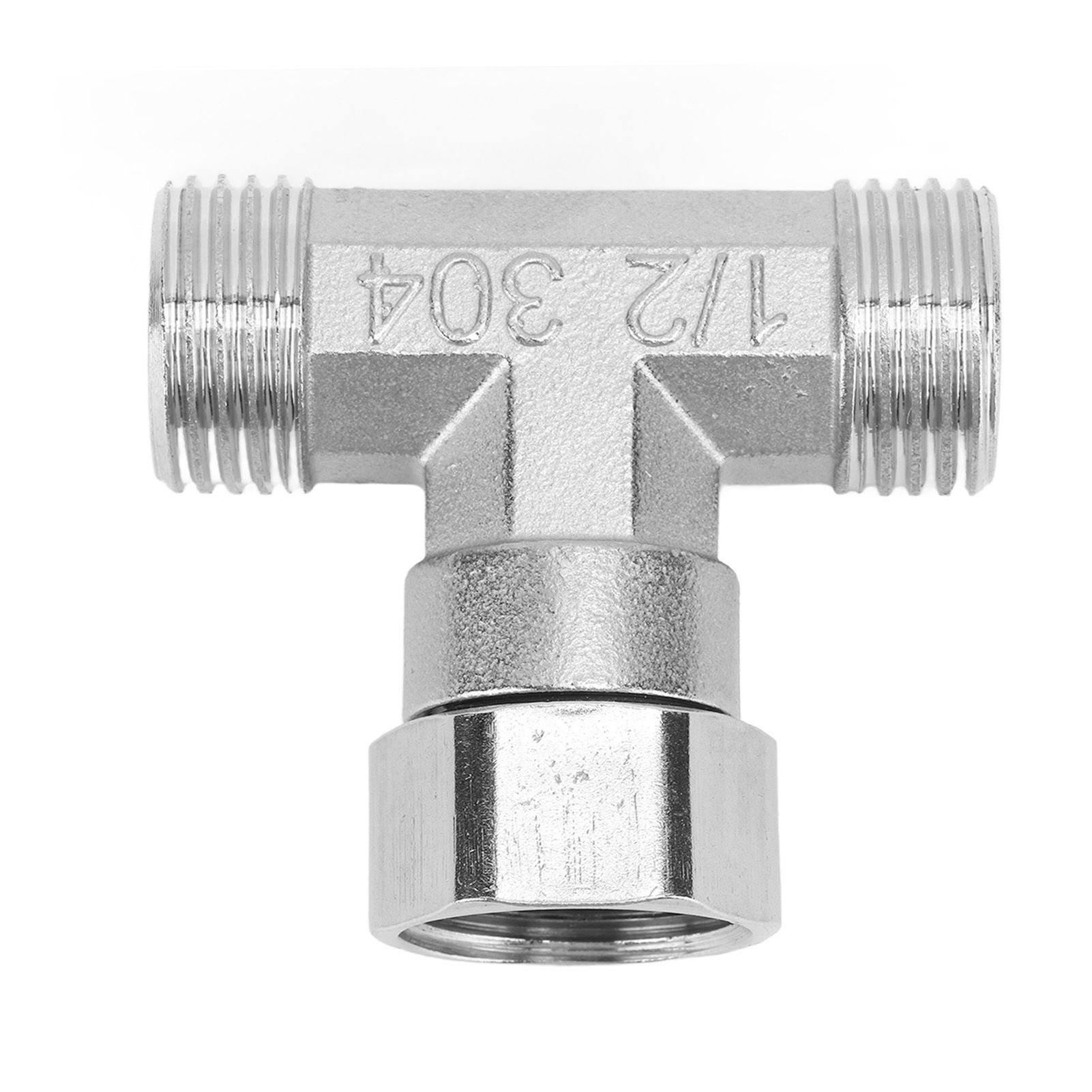 Pipe Fitting 3 Way Tee 304 Stainless Steel Hose Connector Pipeline Adapter view 6