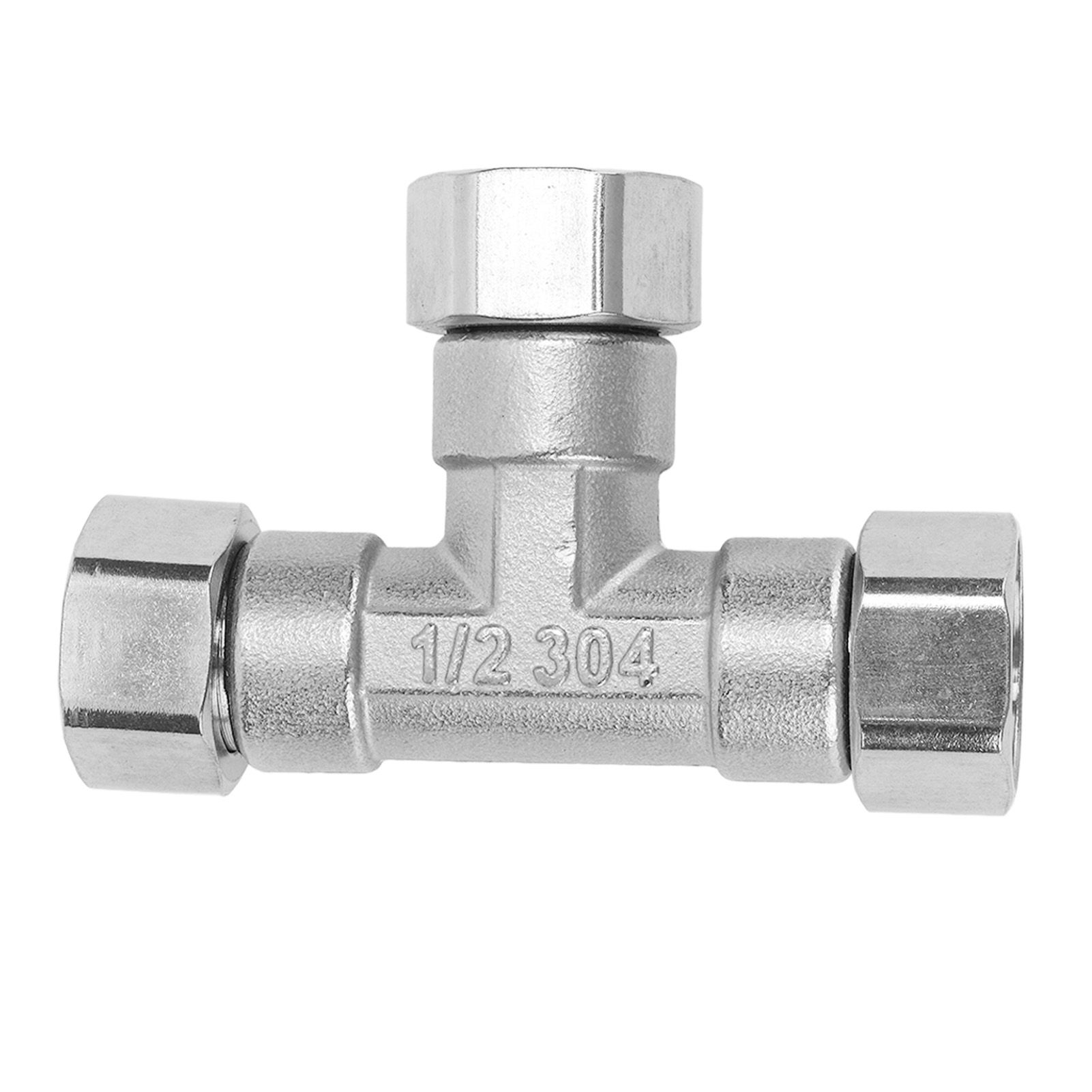 Pipe Fitting 3 Way Tee 304 Stainless Steel Hose Connector Pipeline Adapter view 8