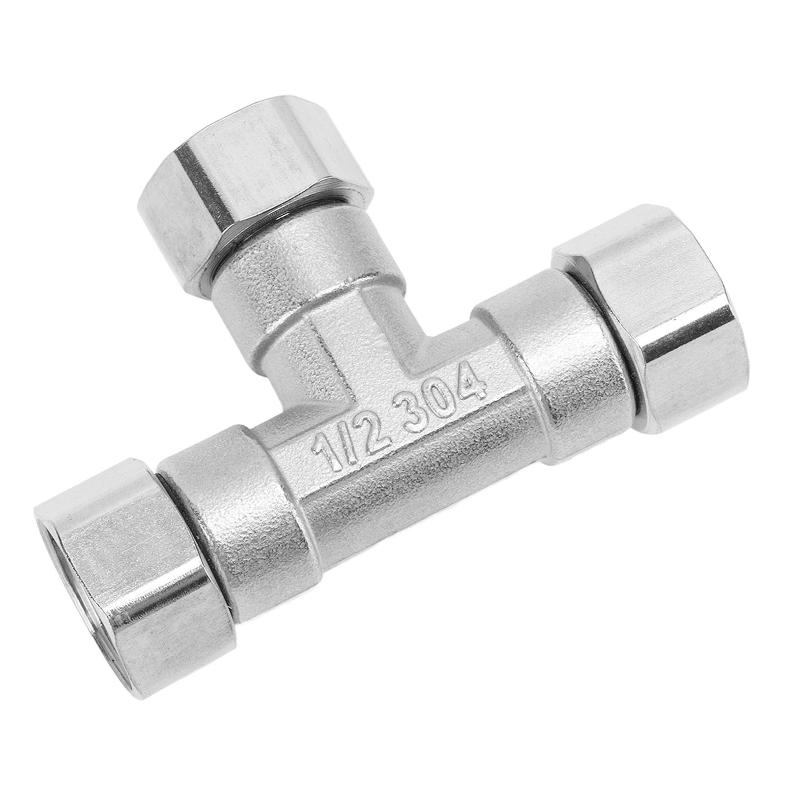 Pipe Fitting 3 Way Tee 304 Stainless Steel Hose Connector Pipeline Adapter view 9