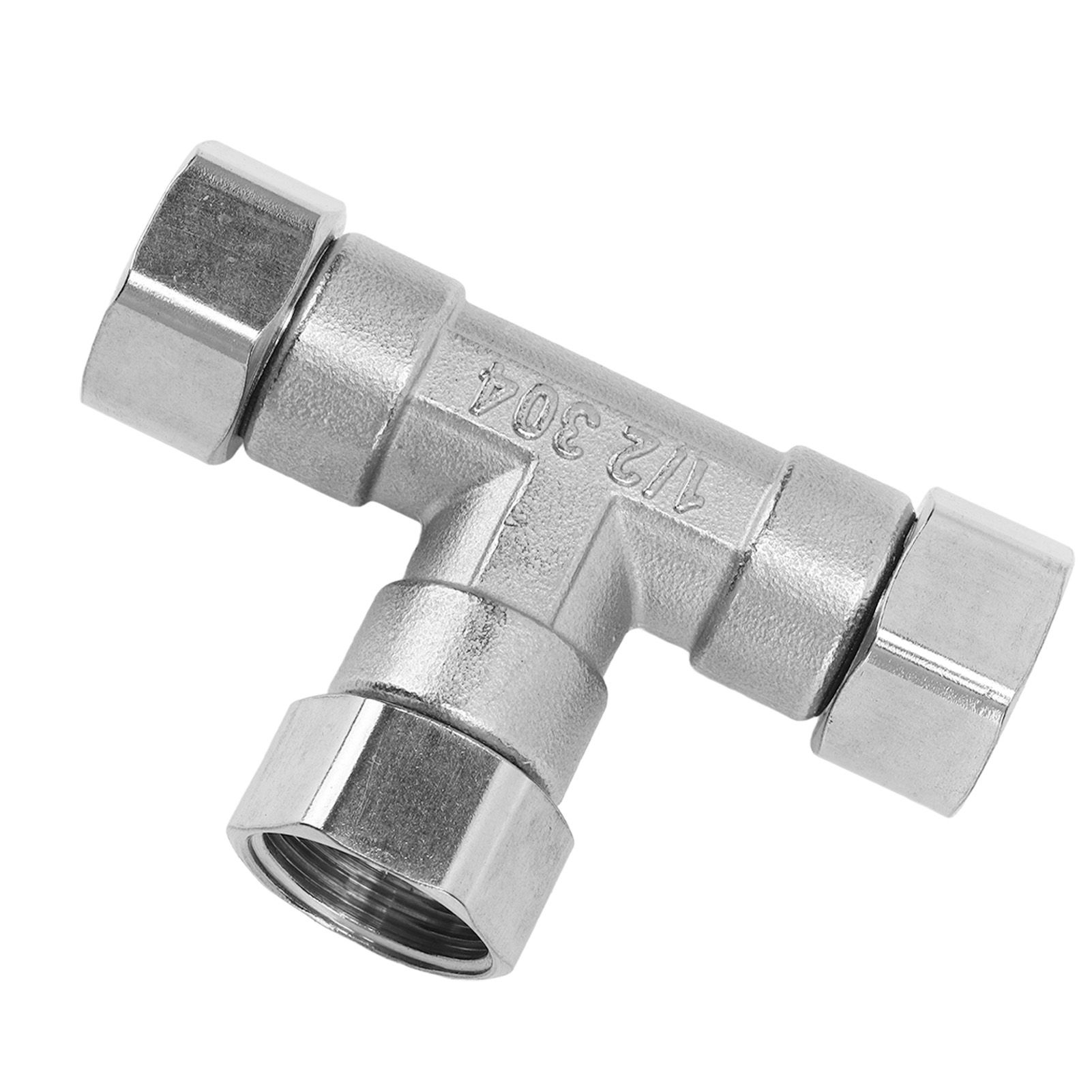 Pipe Fitting 3 Way Tee 304 Stainless Steel Hose Connector Pipeline Adapter view 13