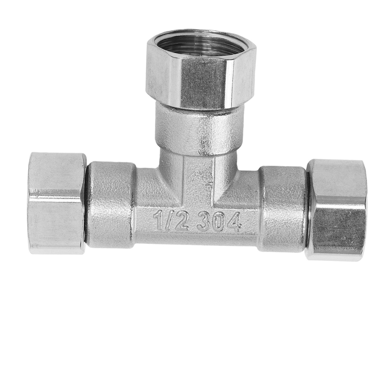 Pipe Fitting 3 Way Tee 304 Stainless Steel Hose Connector Pipeline Adapter view 15