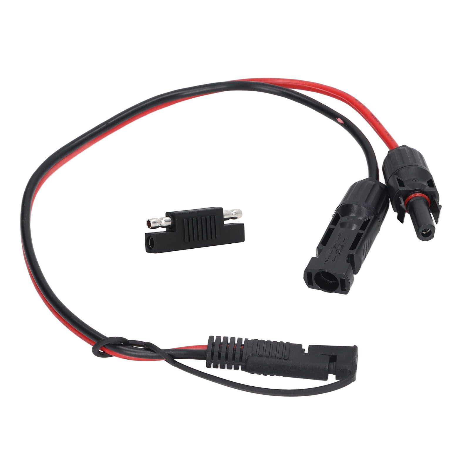 Solar Panel Connector Cable 12AWG PVC Copper Solar Panel to SAE Adapter for view 2