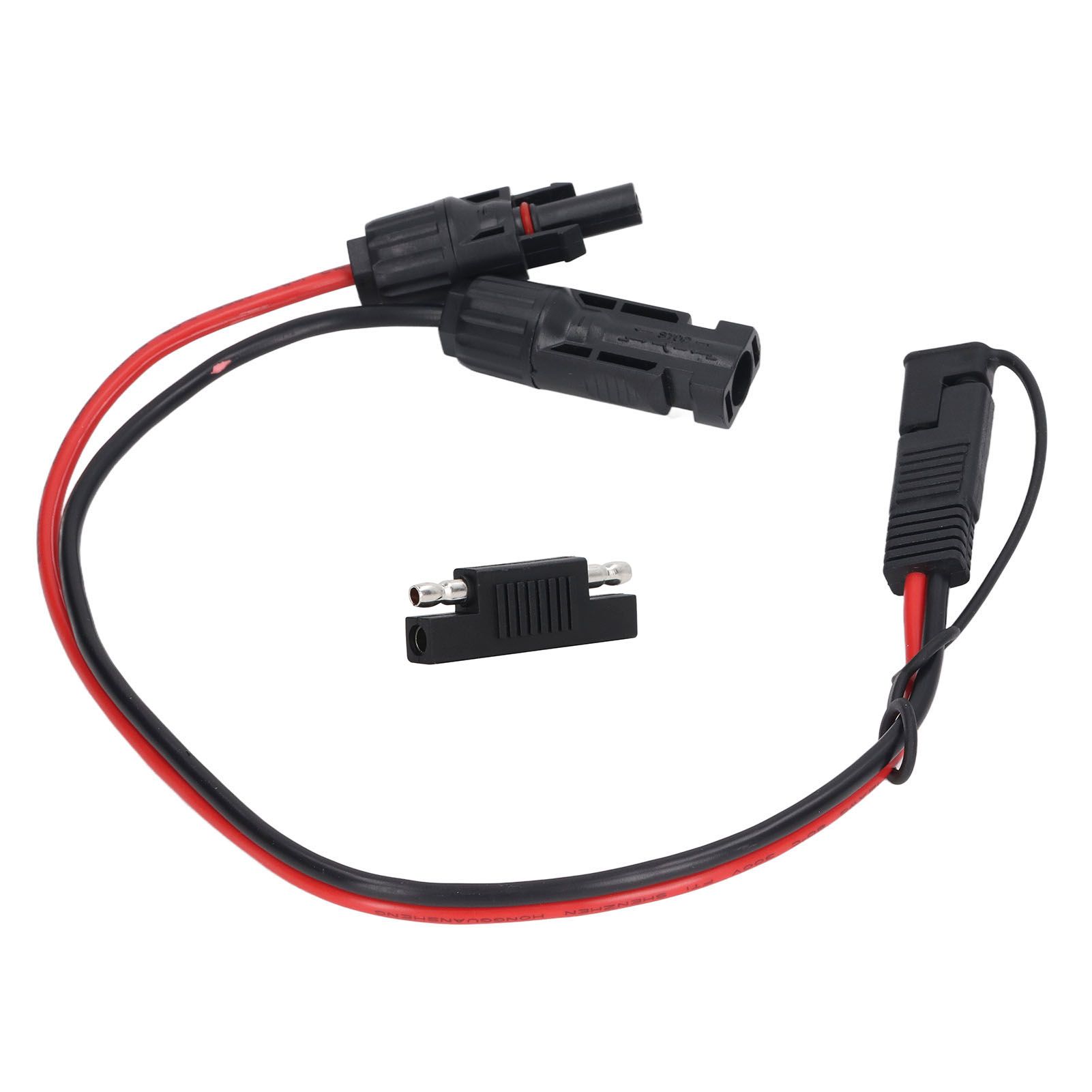 Solar Panel Connector Cable 12AWG PVC Copper Solar Panel to SAE Adapter for view 3