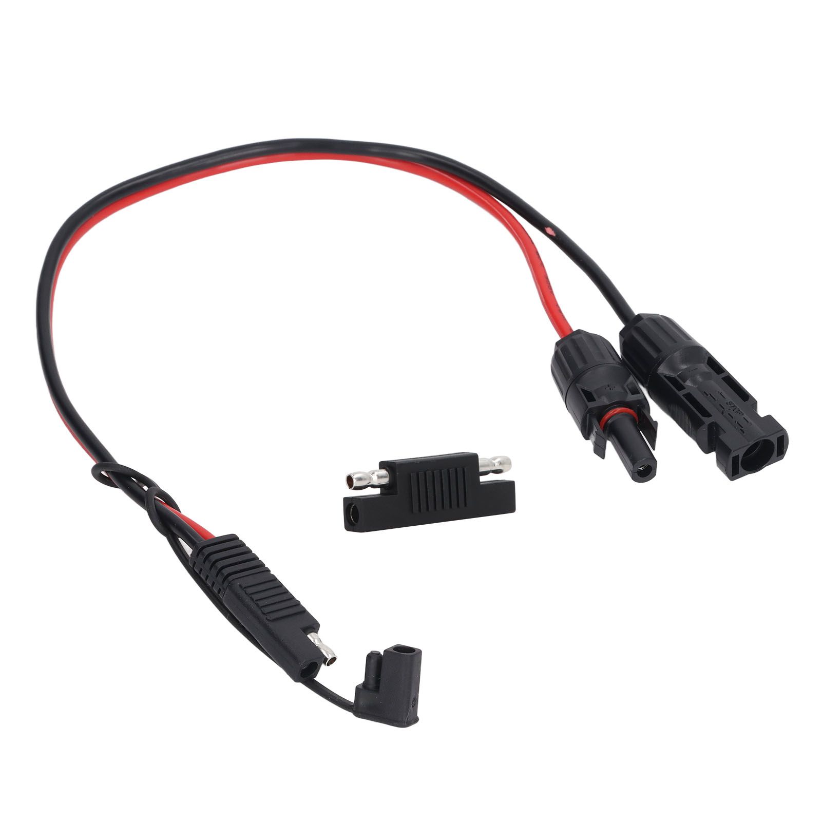 Solar Panel Connector Cable 12AWG PVC Copper Solar Panel to SAE Adapter for view 4